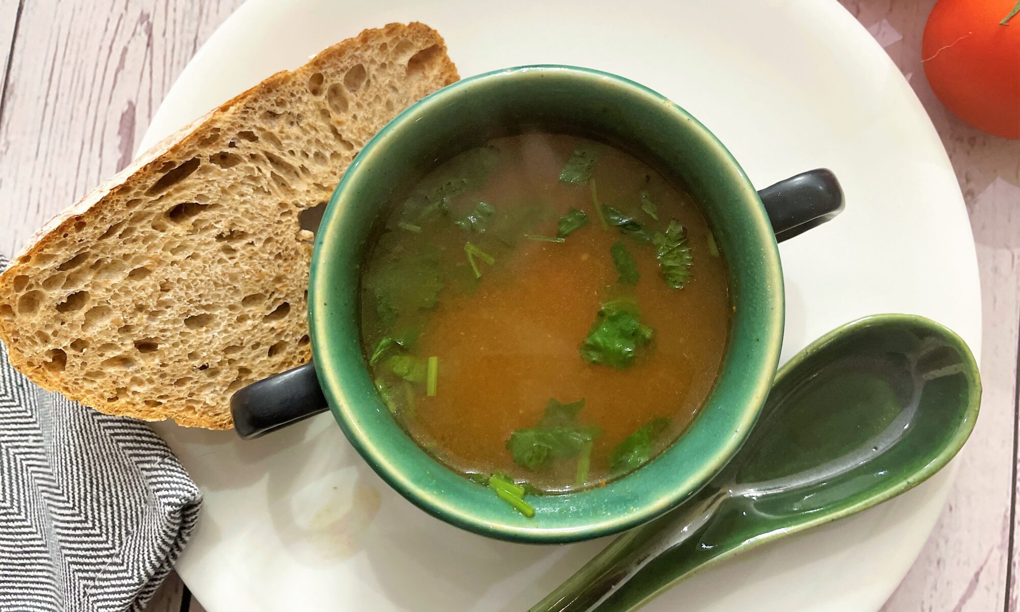 Tomato and Coriander Shorba Recipe