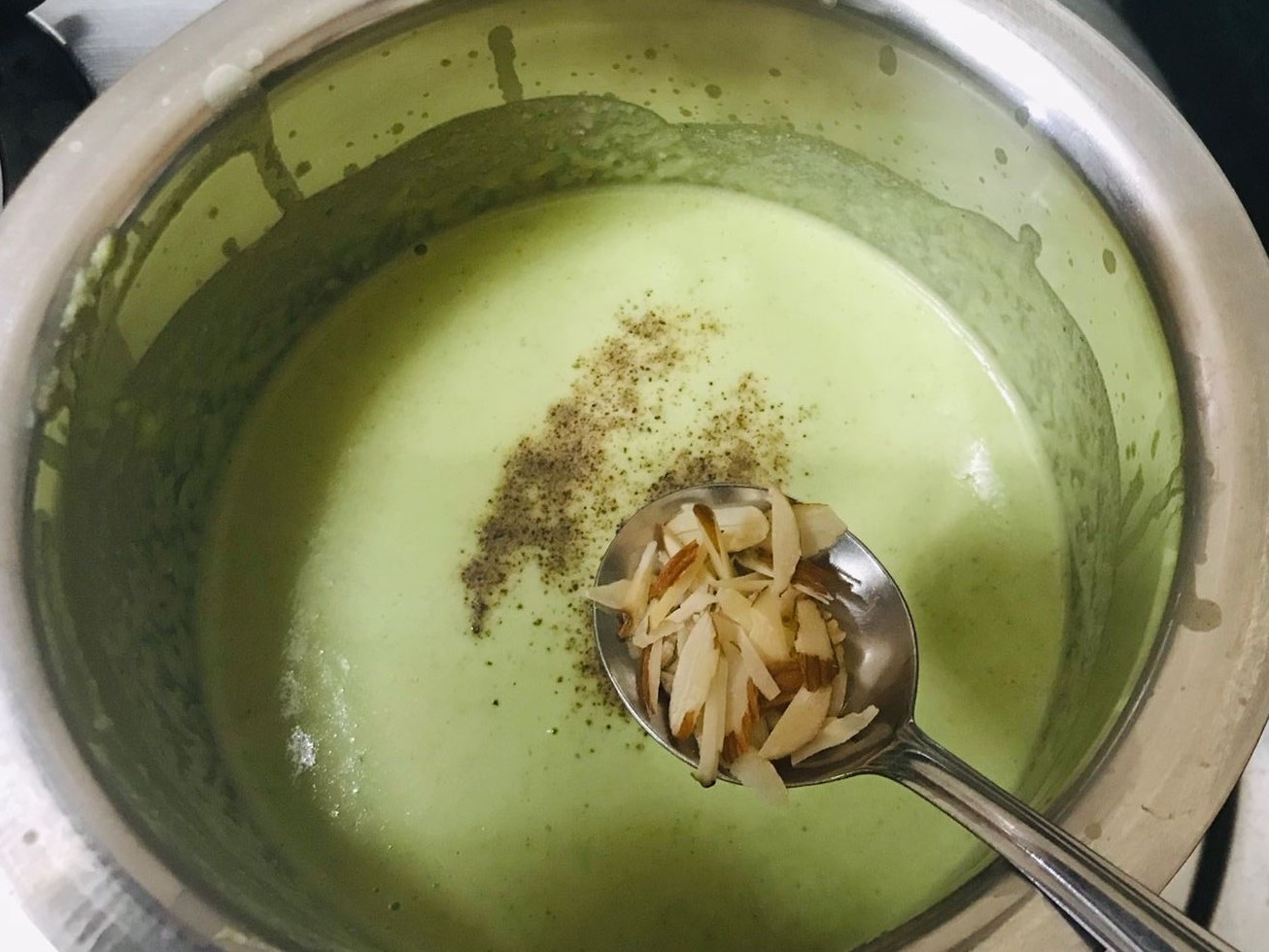 Broccoli Almond Soup Recipe