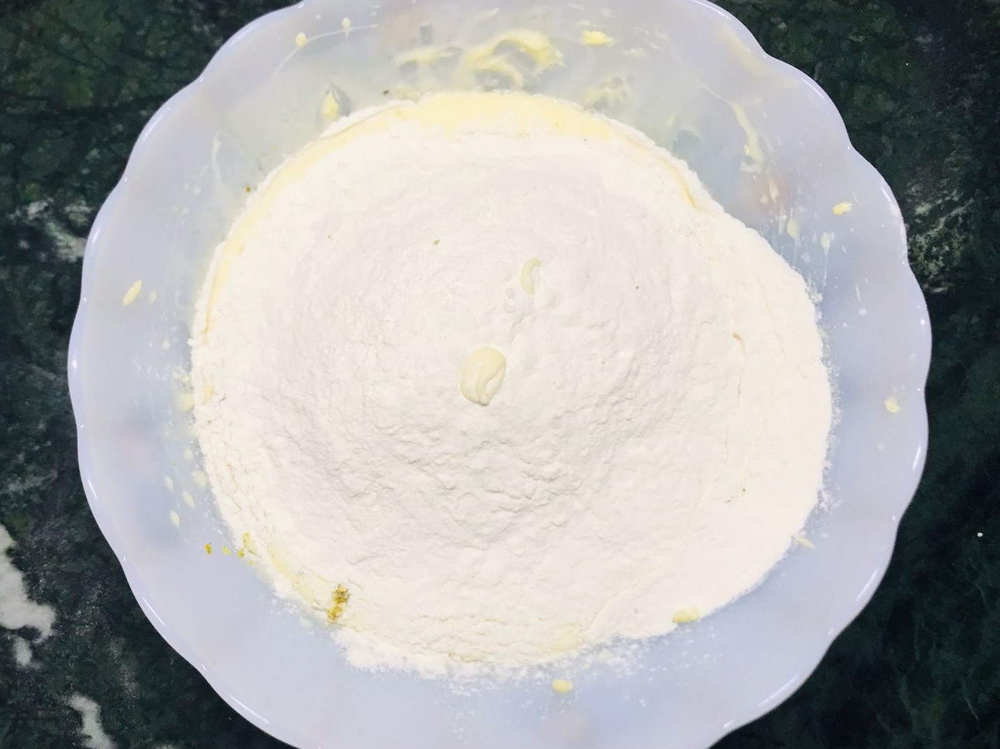 Eggless Rose and Pistachio Cake Recipe