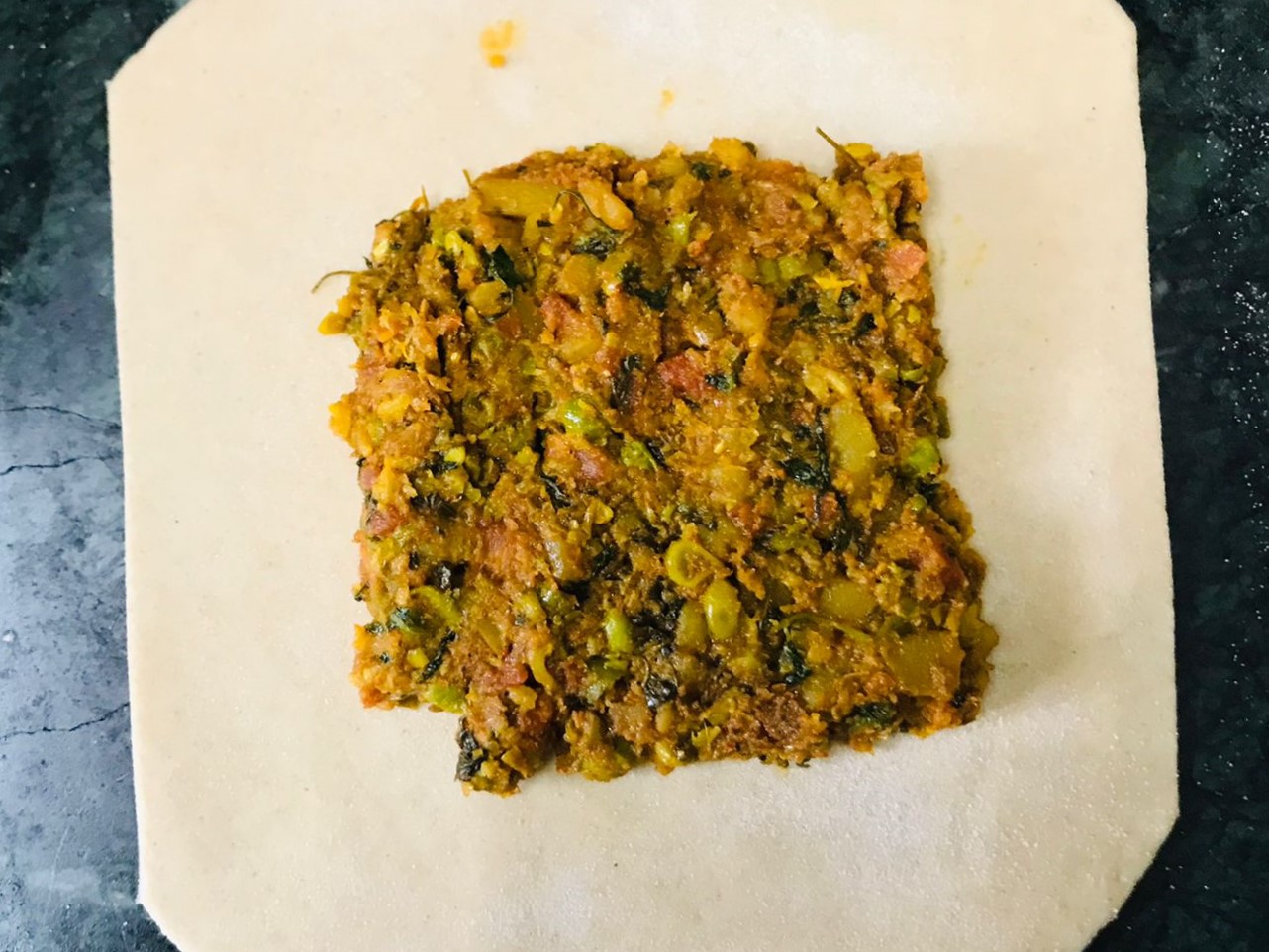 Vegetable Mughlai Paratha Recipe