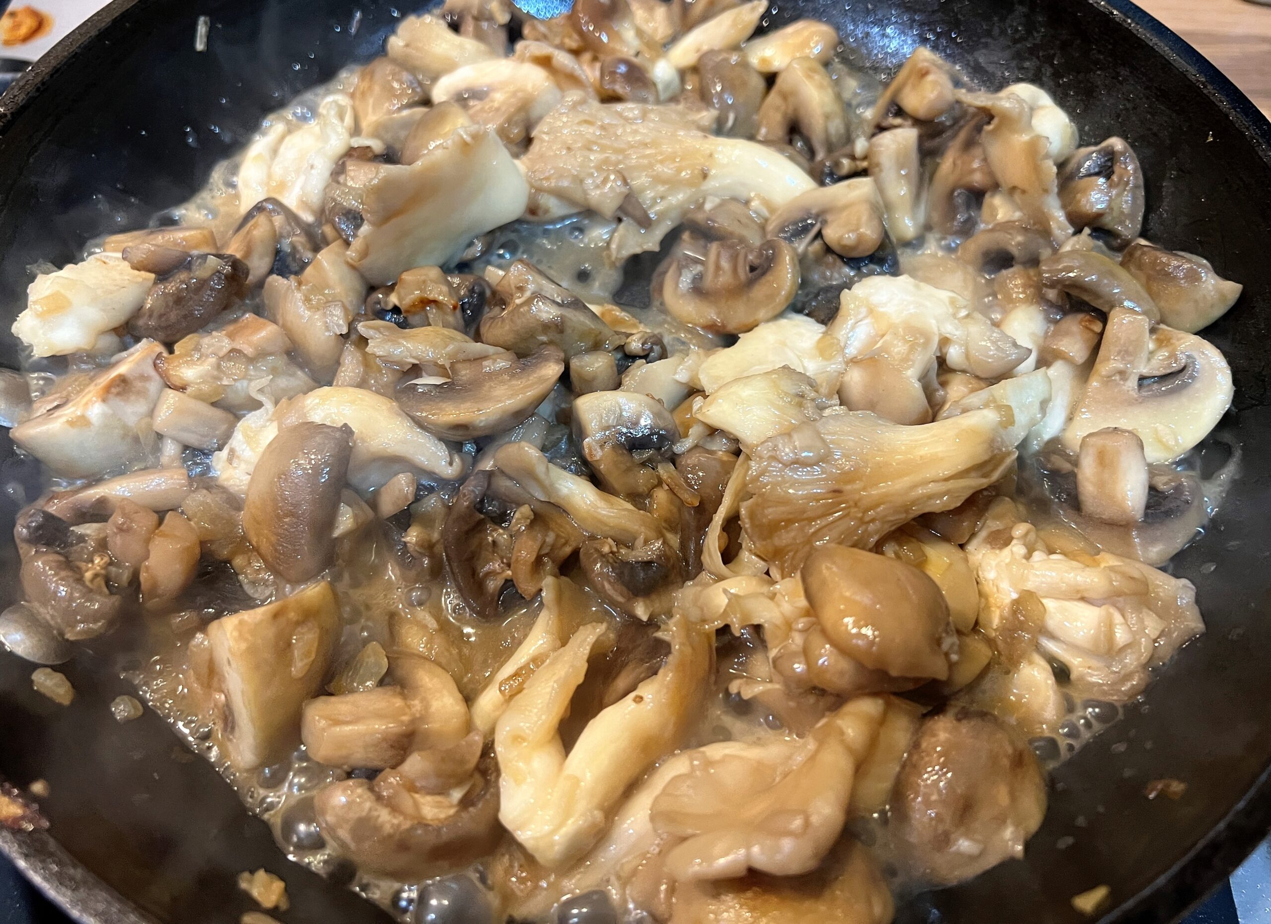 Mushroom Fricassee with Fresh Herbs Recipe