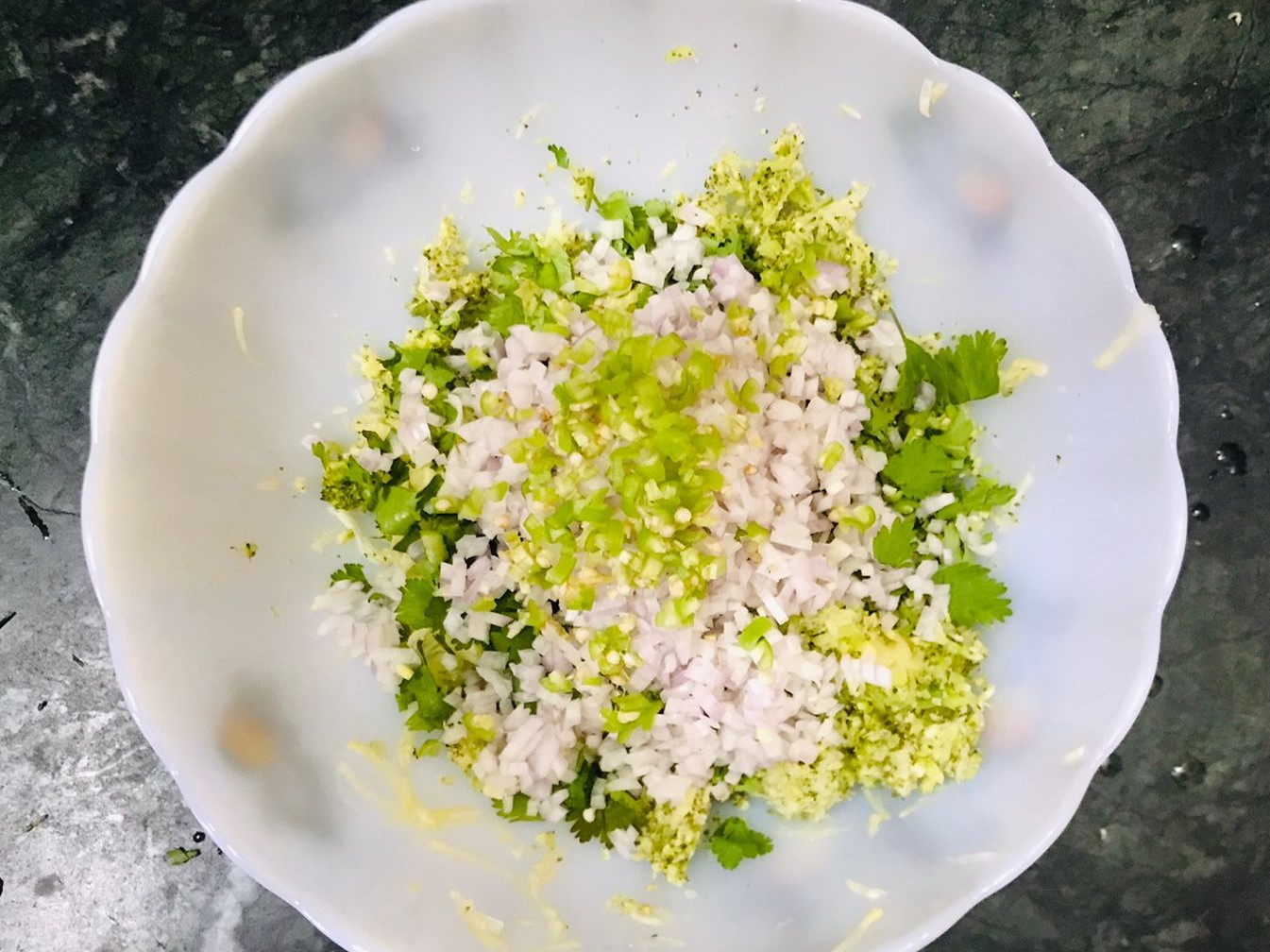 Broccoli and Courgette Fritters Recipe