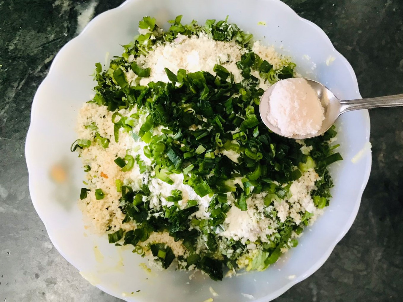 Broccoli and Courgette Fritters Recipe