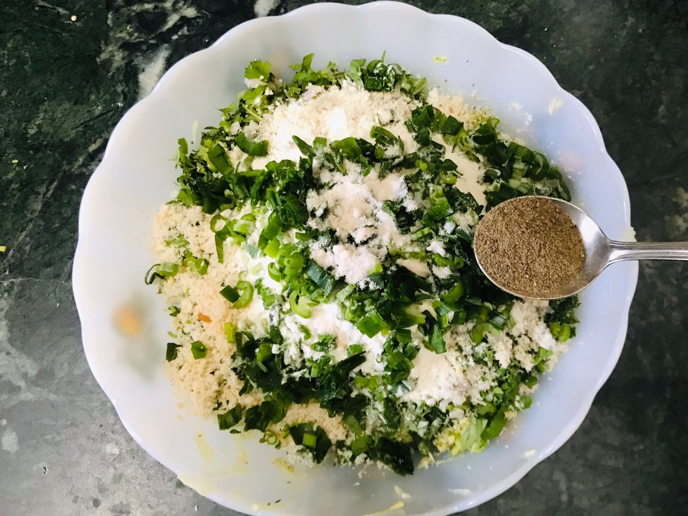 Broccoli and Courgette Fritters Recipe