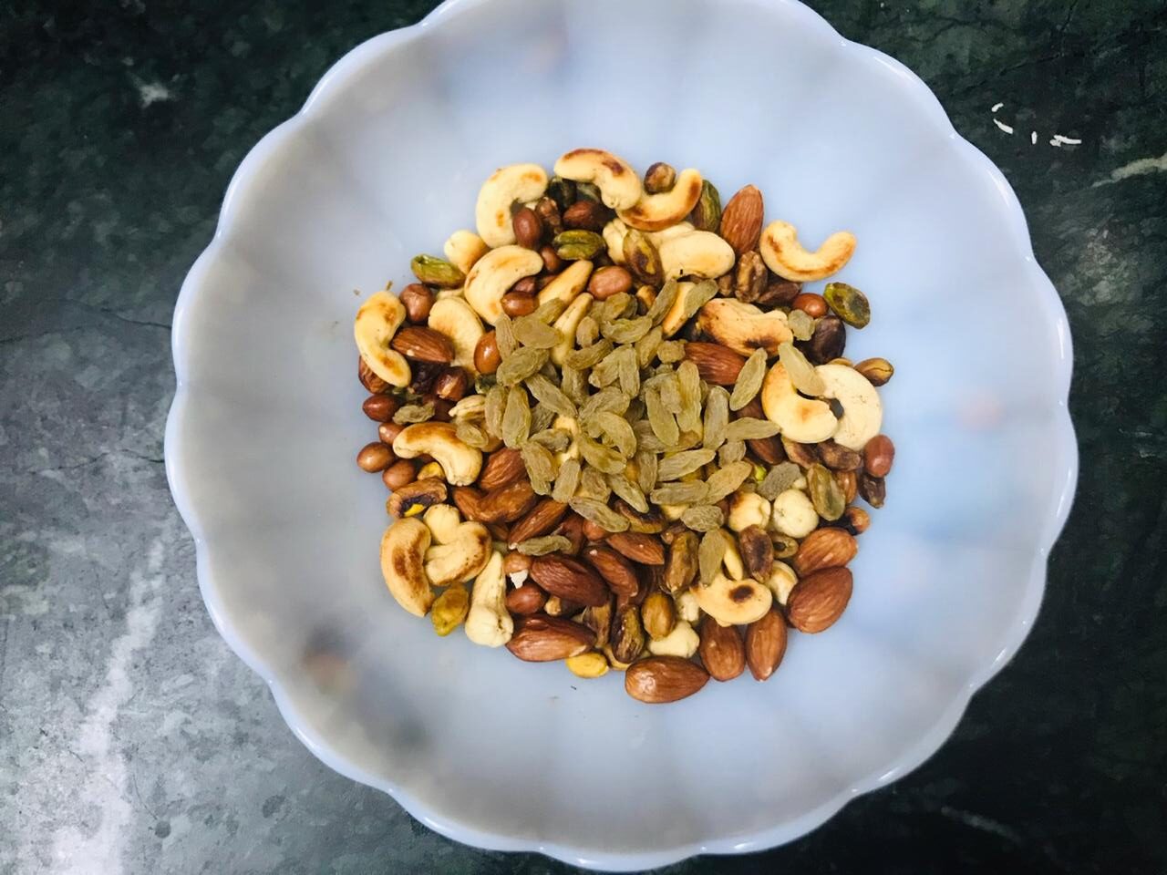 Roasted Nuts Chaat Recipe