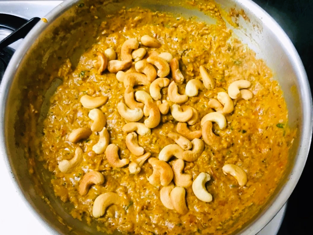 Kaju Masala Recipe (Cashew Curry)