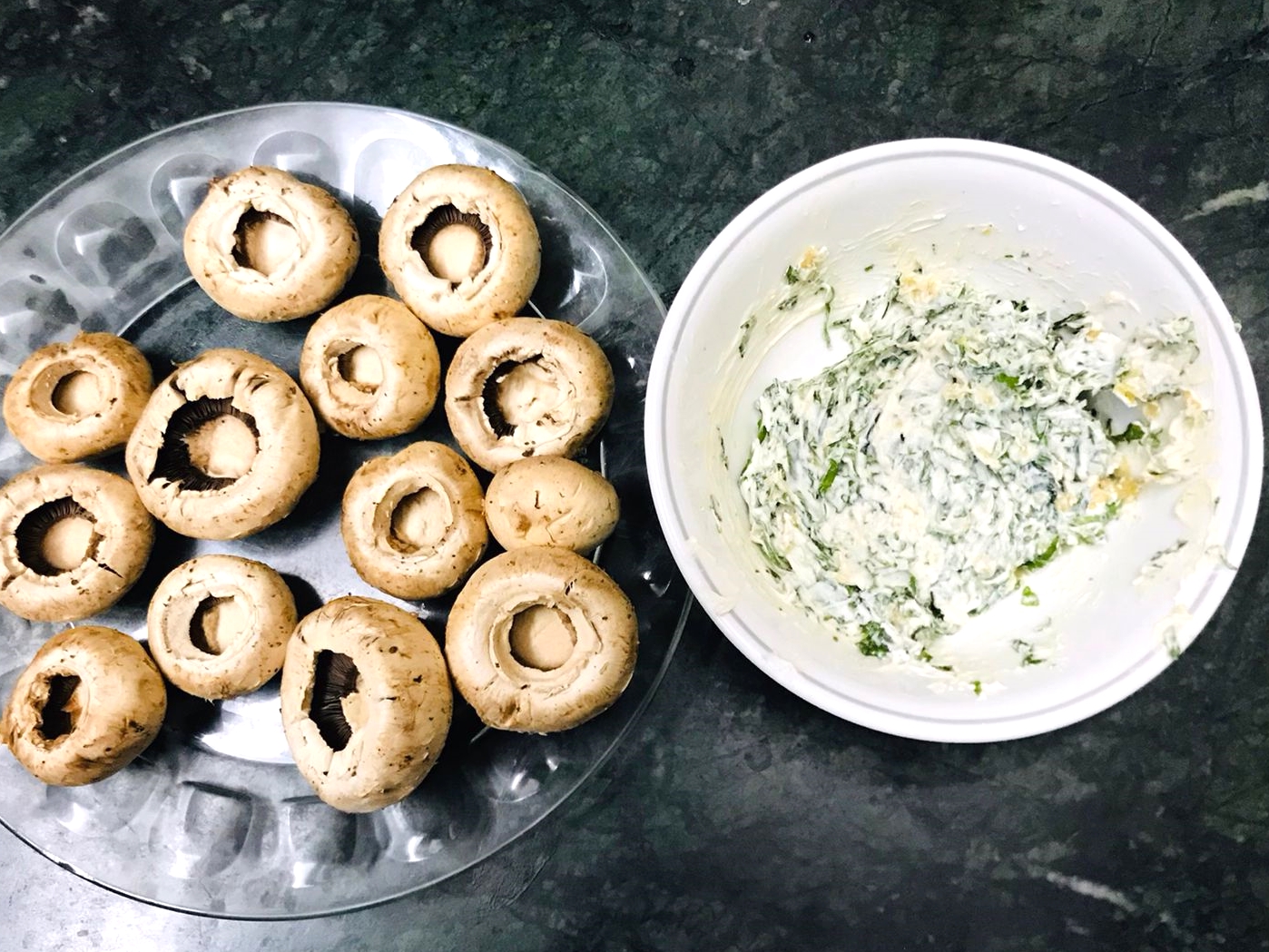 Cream Cheese Spinach Mushroom Recipe