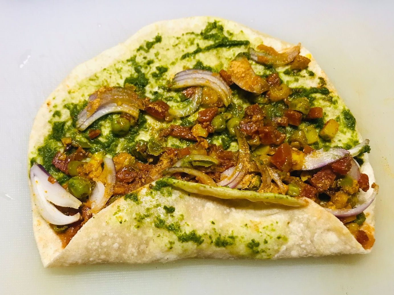 Vegetable Frankie Recipe