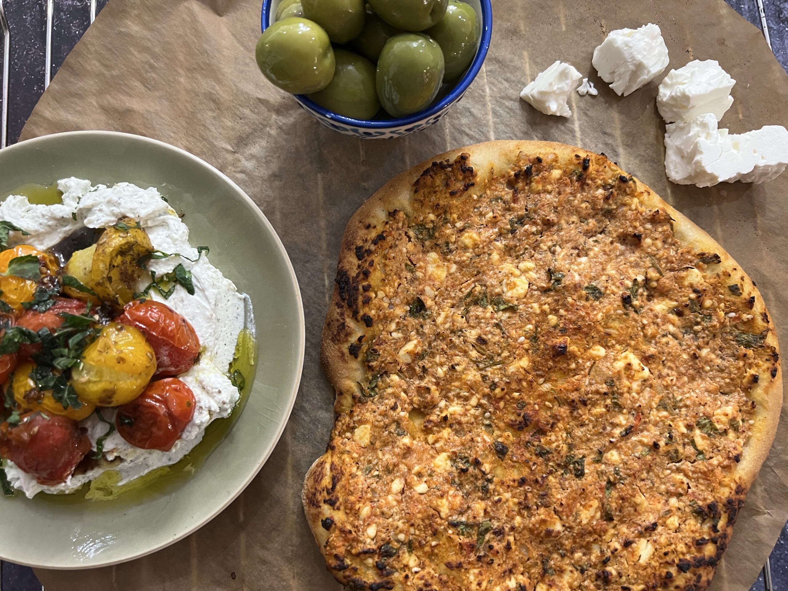 Lebanese Feta Man’oushe Recipe