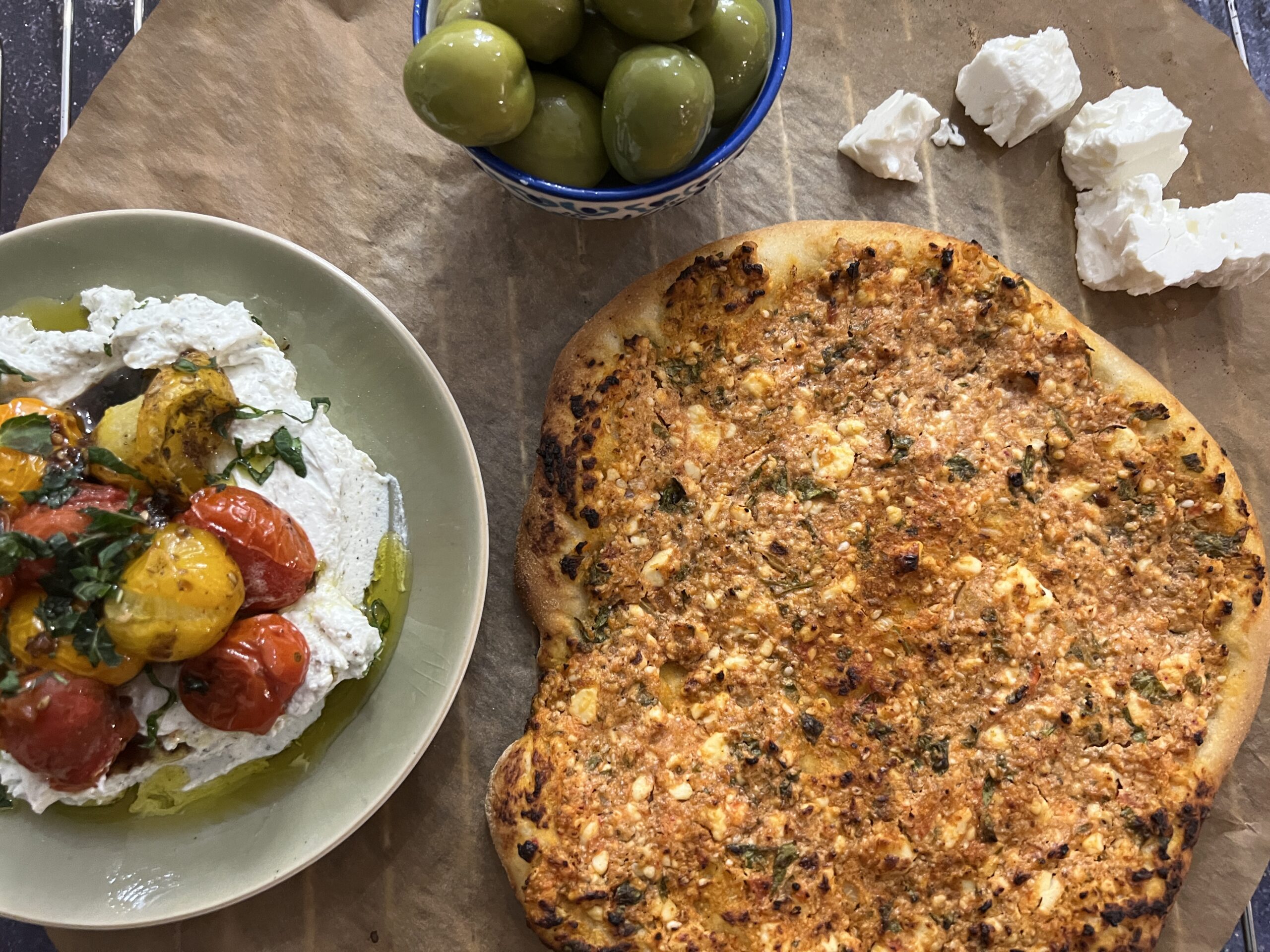 Lebanese Feta Man’oushe Recipe