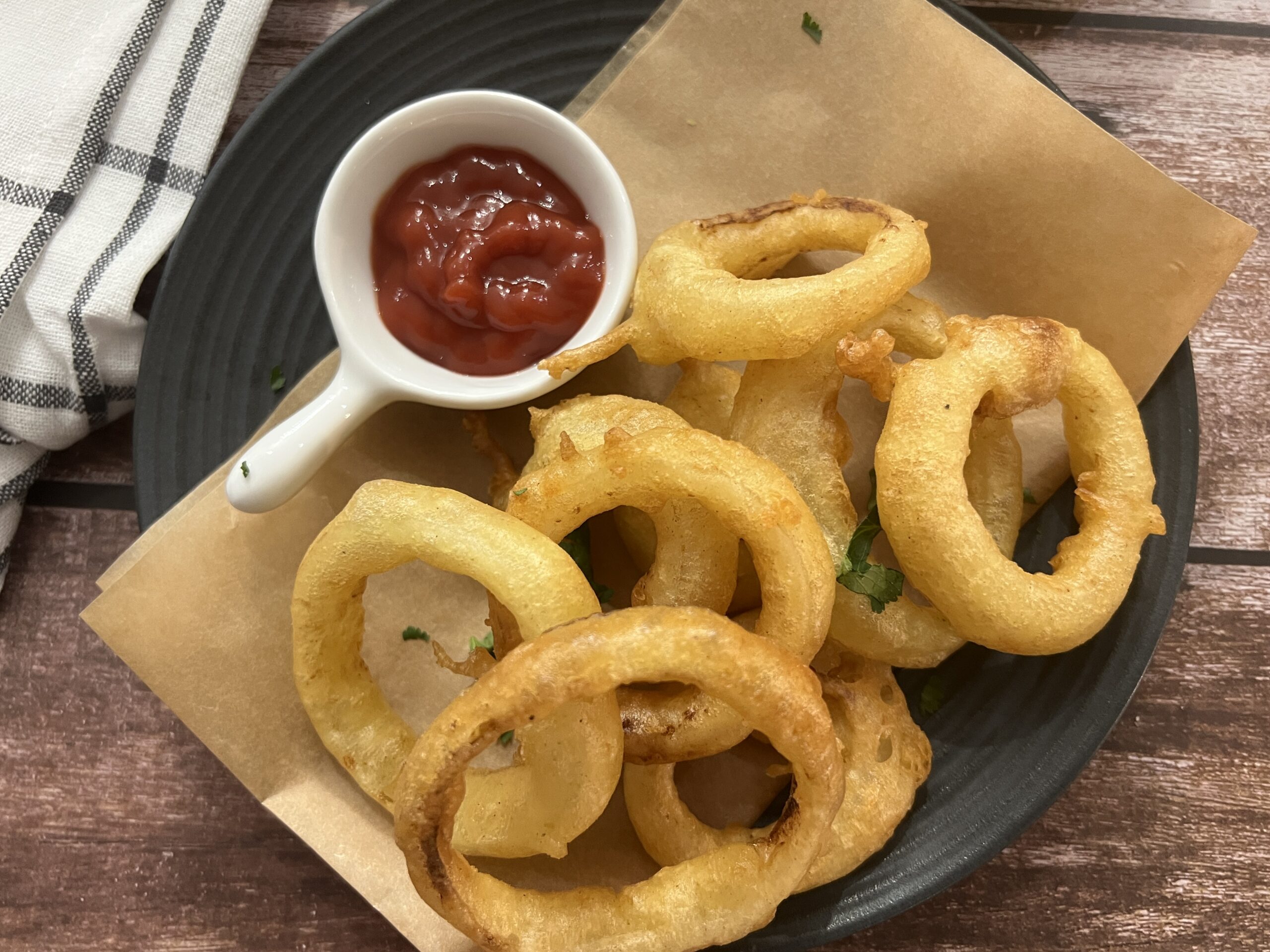 Beer Battered Onion Rings Recipe