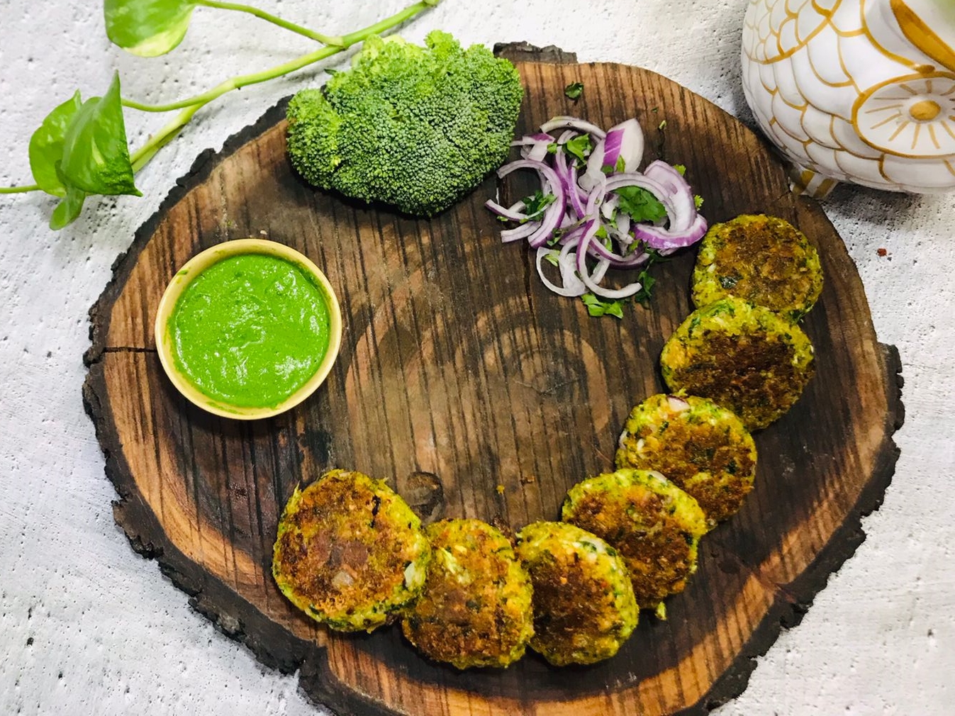 Broccoli Cheddar Fritters Recipe