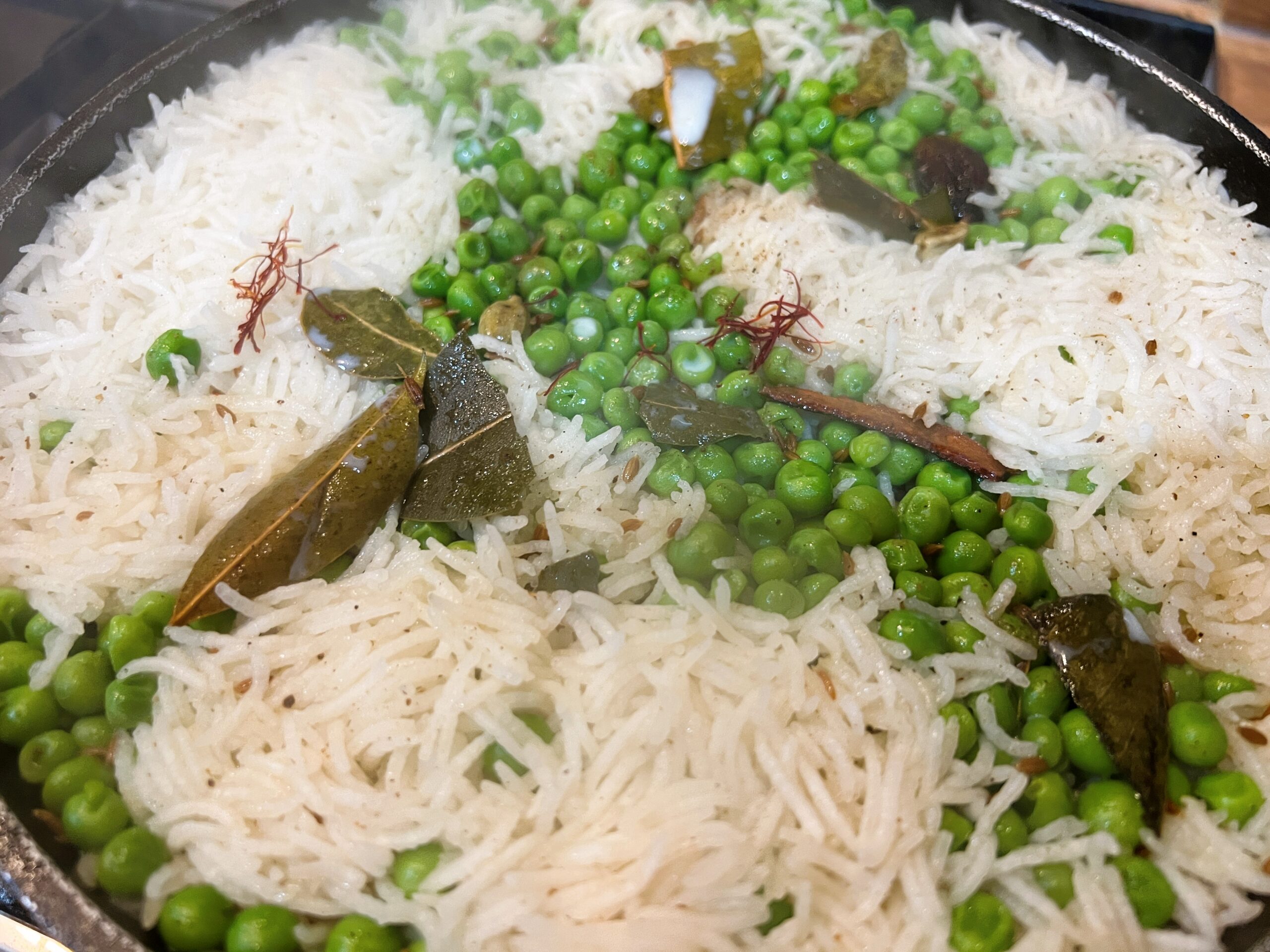 Kashmiri Peas Pulao Recipe