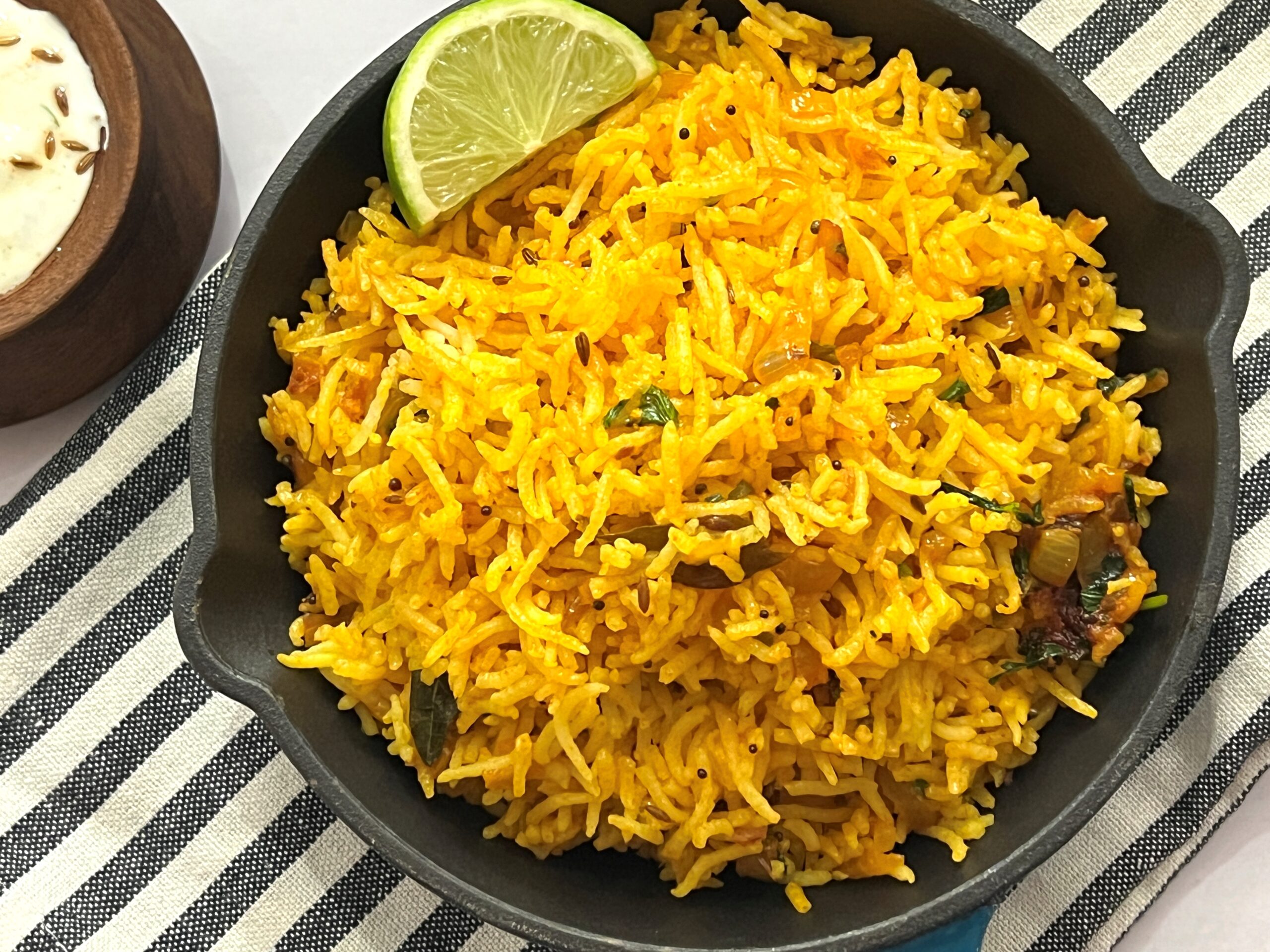 Phodnicha Bhaat Recipe (Maharashtrian Seasoned Rice)