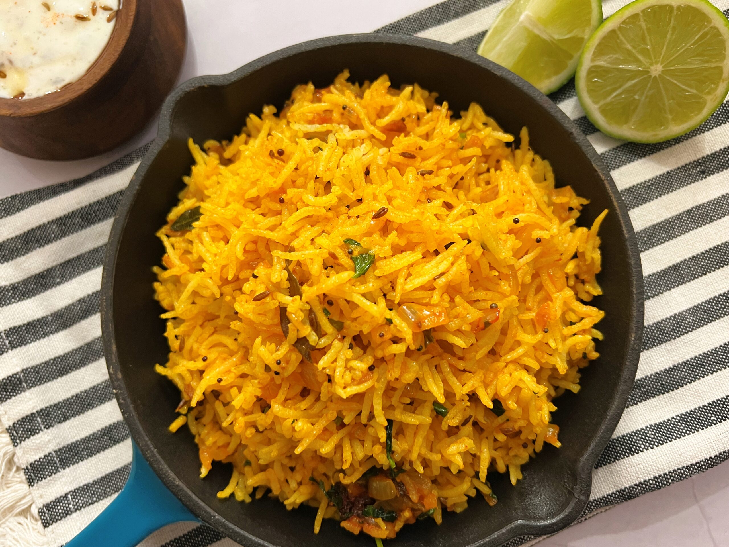 Phodnicha Bhaat Recipe (Maharashtrian Seasoned Rice)