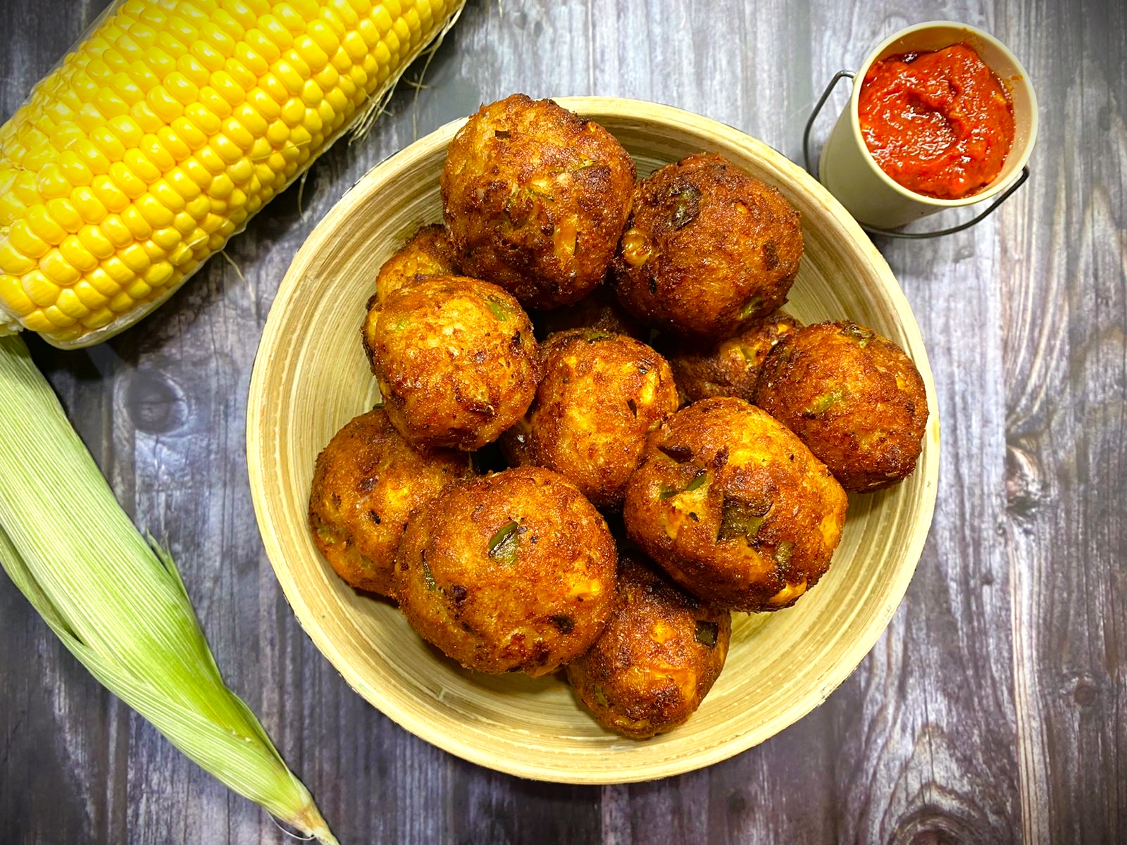 Corn Cheese Croquettes Recipe