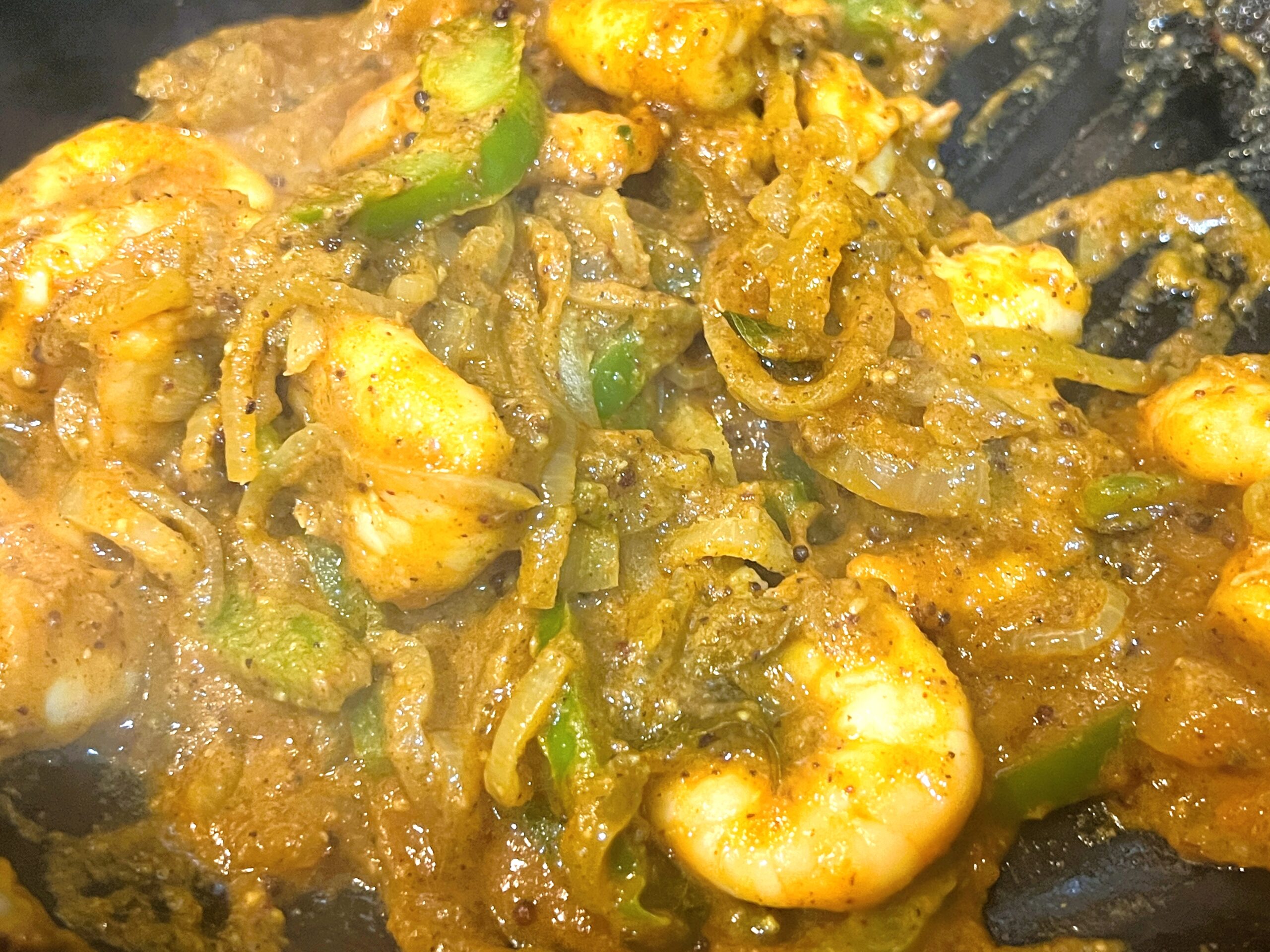 Chettinad Prawn Chukka Recipe