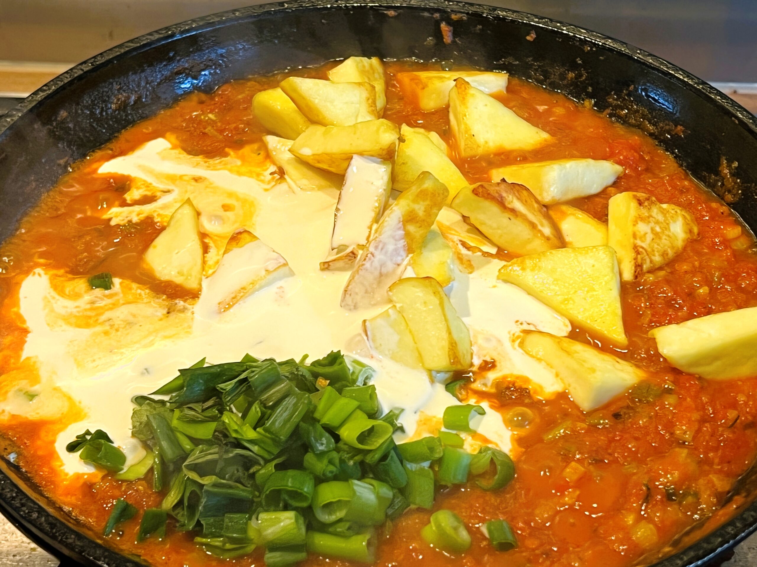 Paneer Hara Pyaaz Recipe