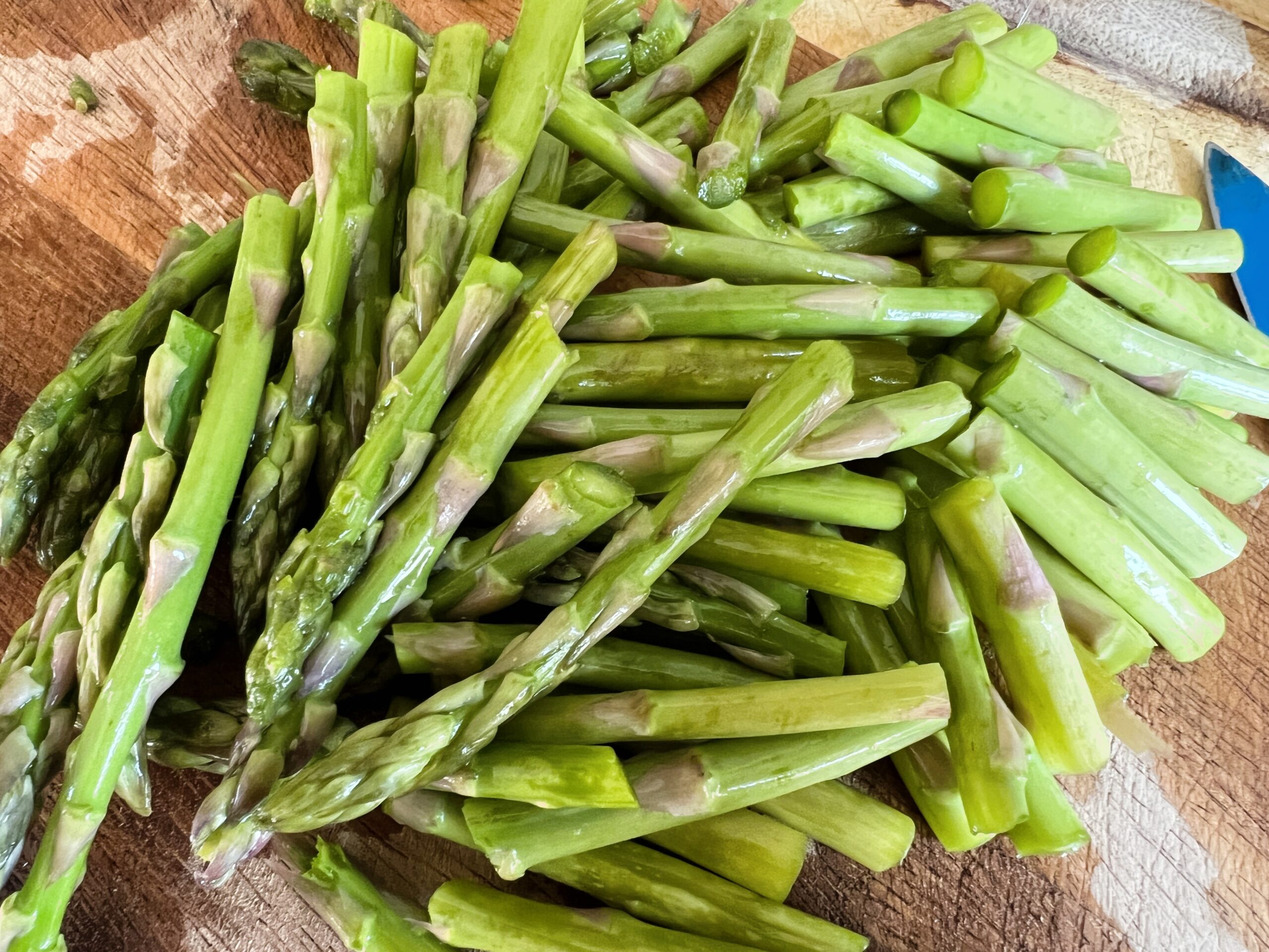 Lemon Garlic Mushroom Asparagus Pasta Recipe