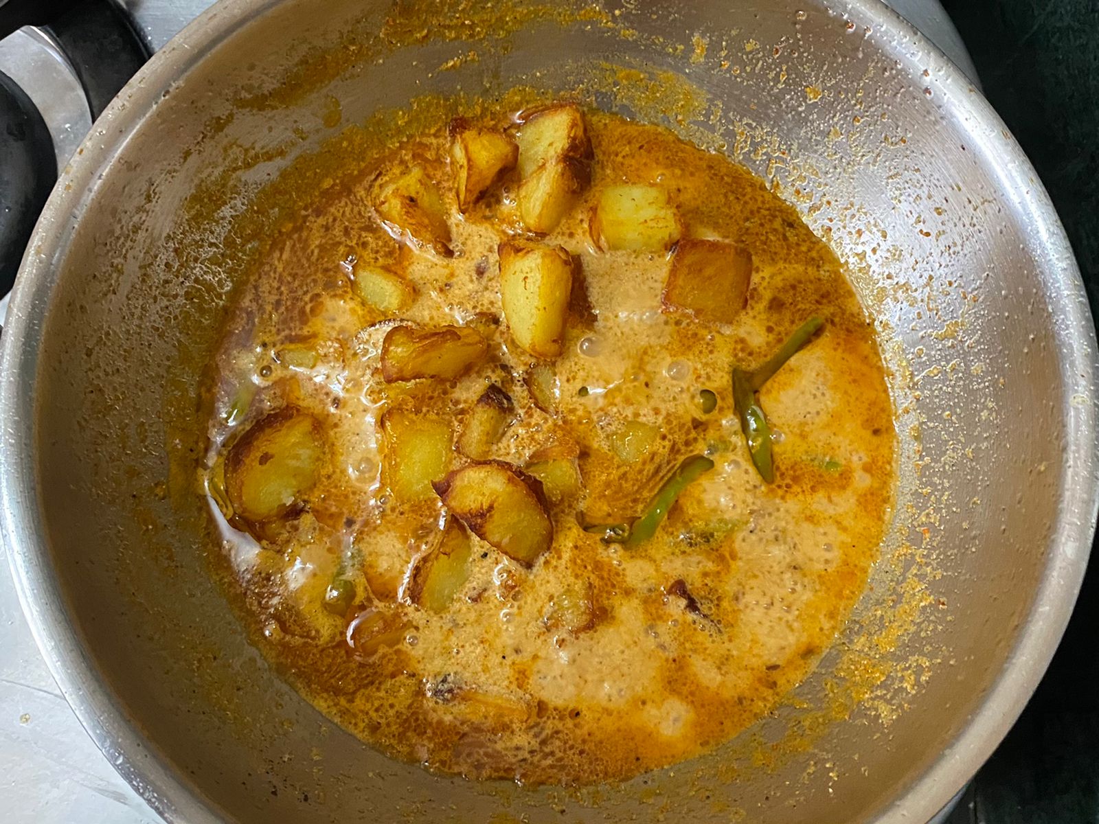 Rajasthani Dahi Aloo Recipe