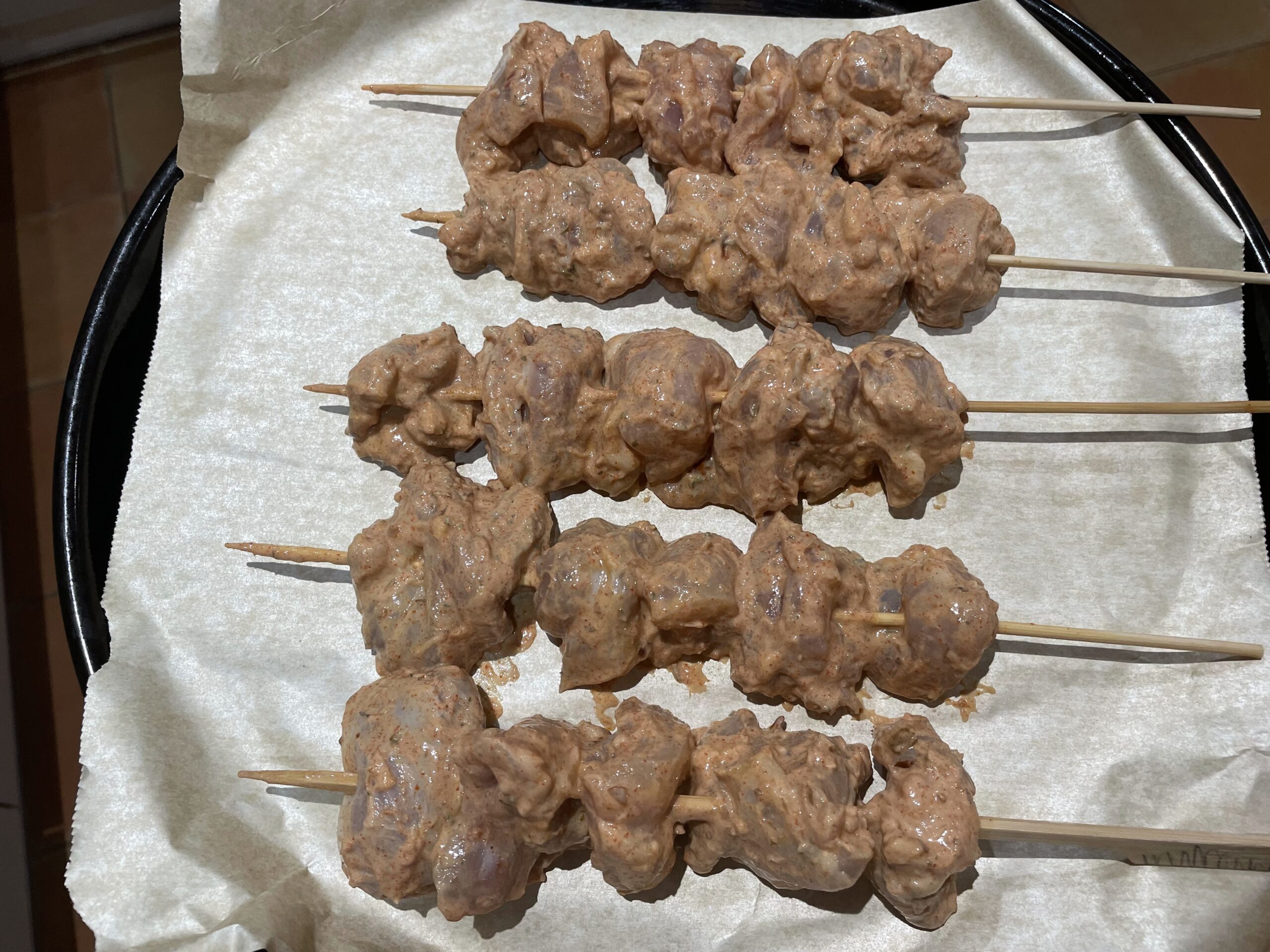 Tavuk Sis Kebabi/Turkish Shish Kebab Recipe