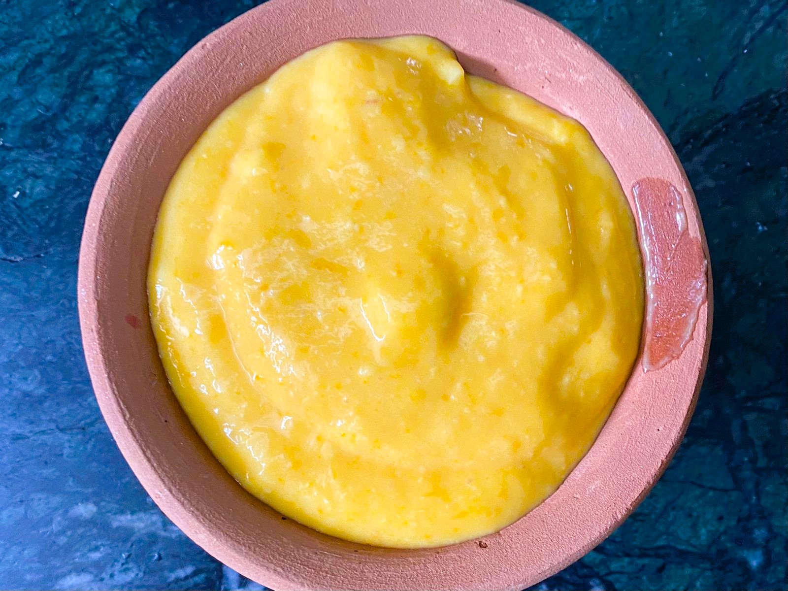 Eggless Mango Custard Recipe