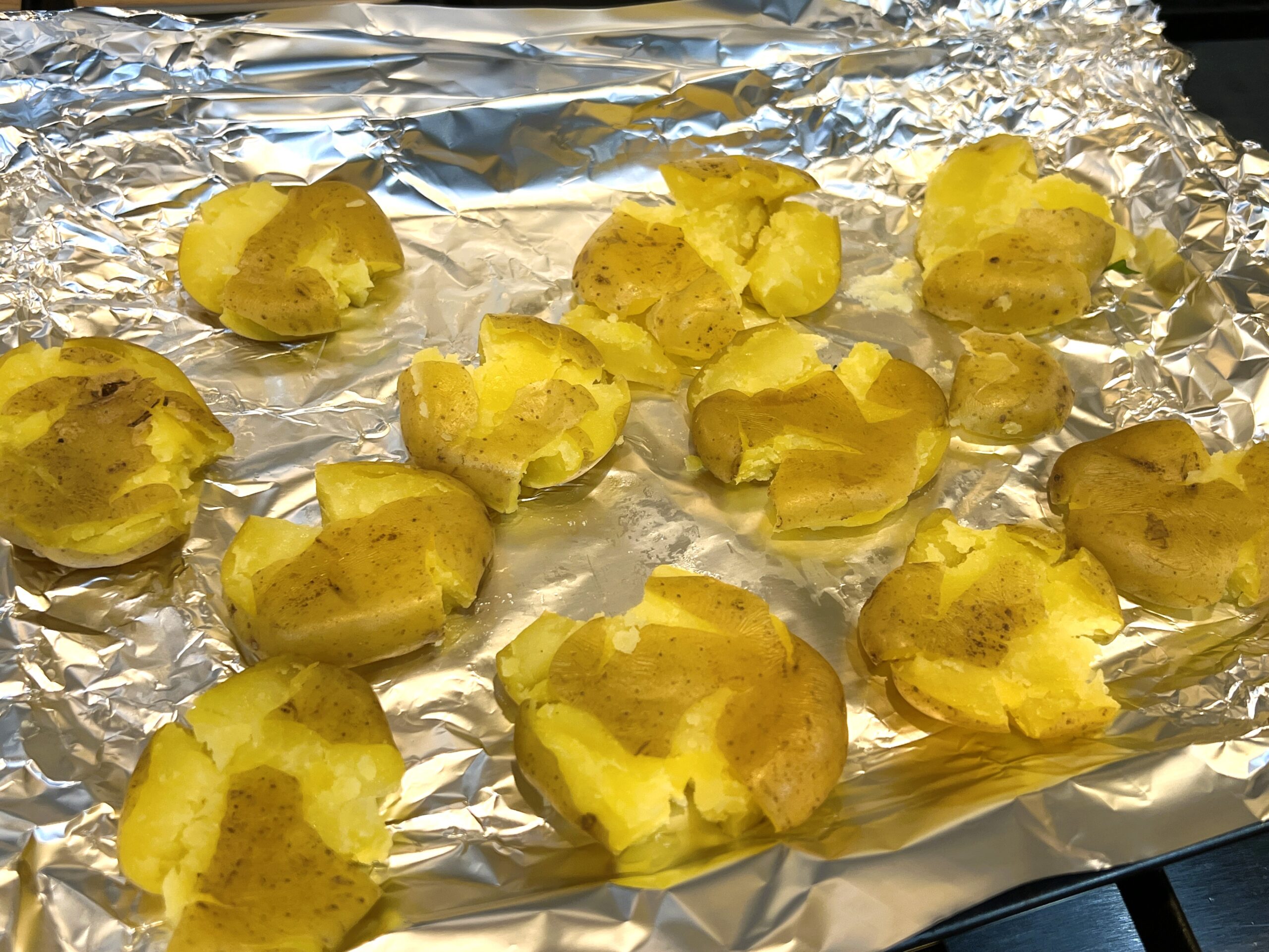 Crispy Smashed Potato Recipe