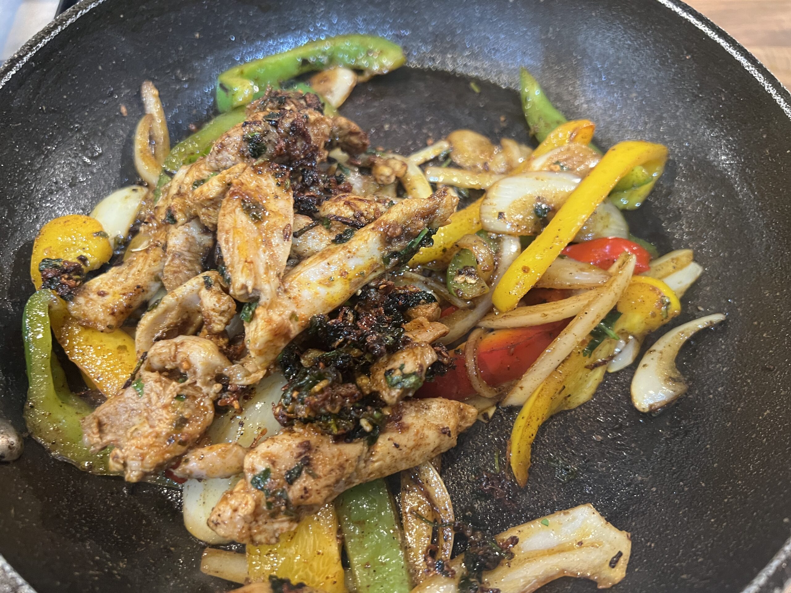 Chicken Fajita Recipe (with homemade marinade)
