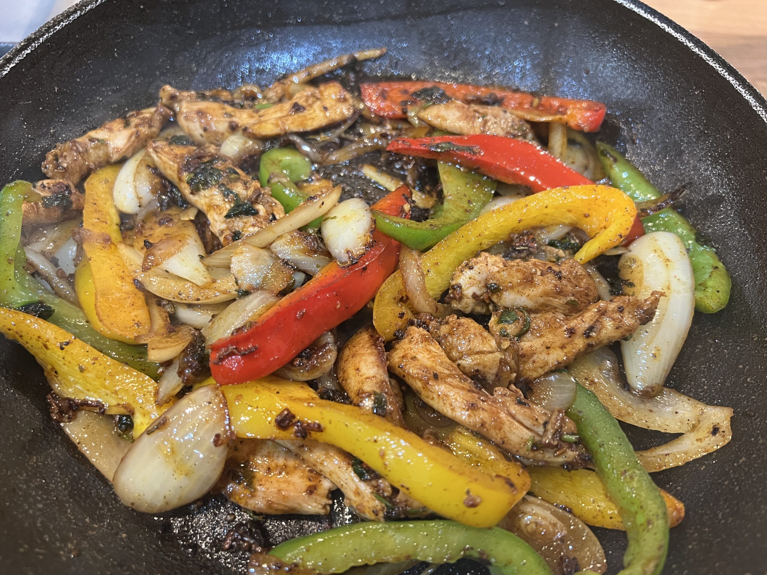 Chicken Fajita Recipe (with homemade marinade)