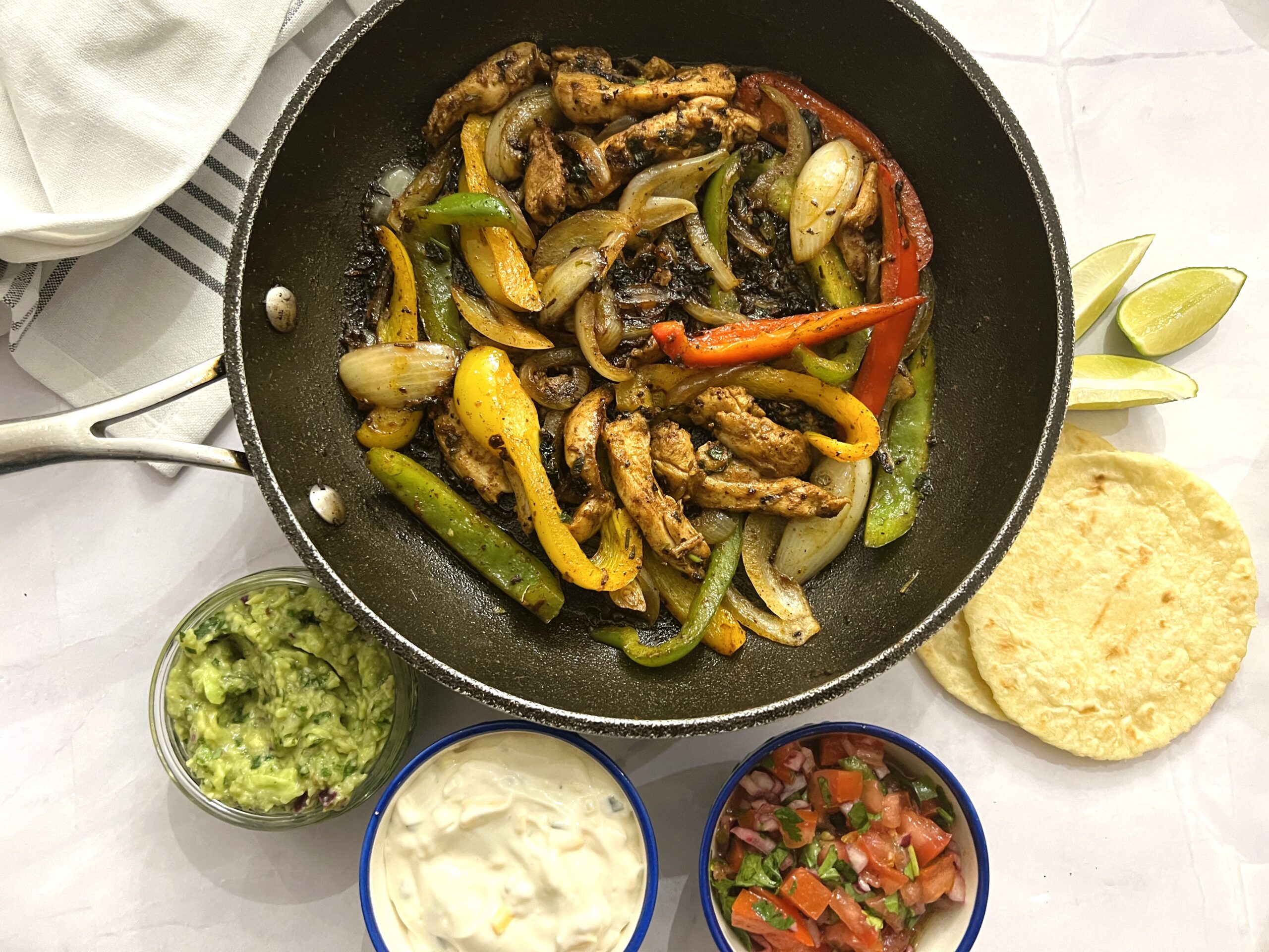 Chicken Fajita Recipe (with homemade marinade)