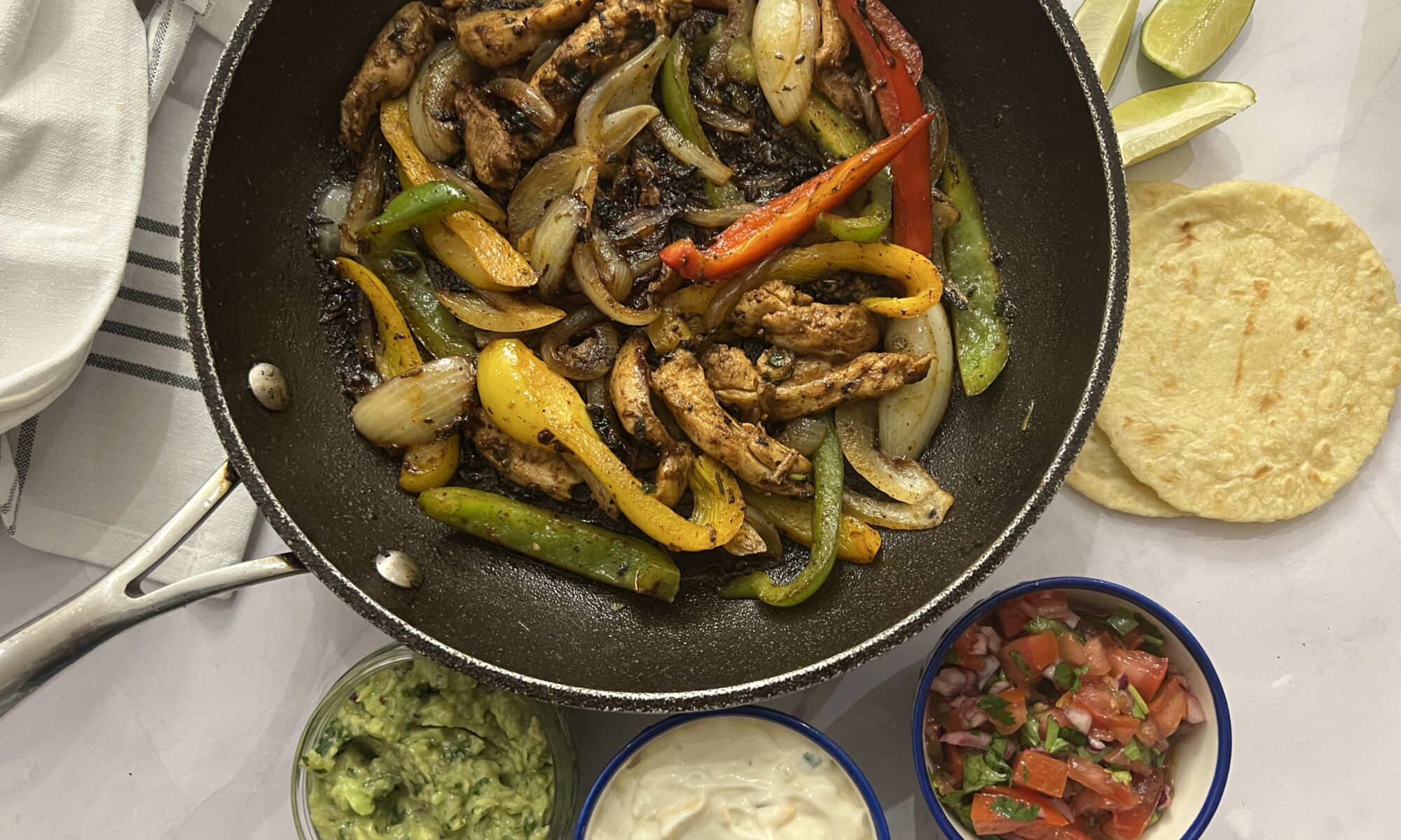 Chicken Fajita Recipe (with homemade marinade)