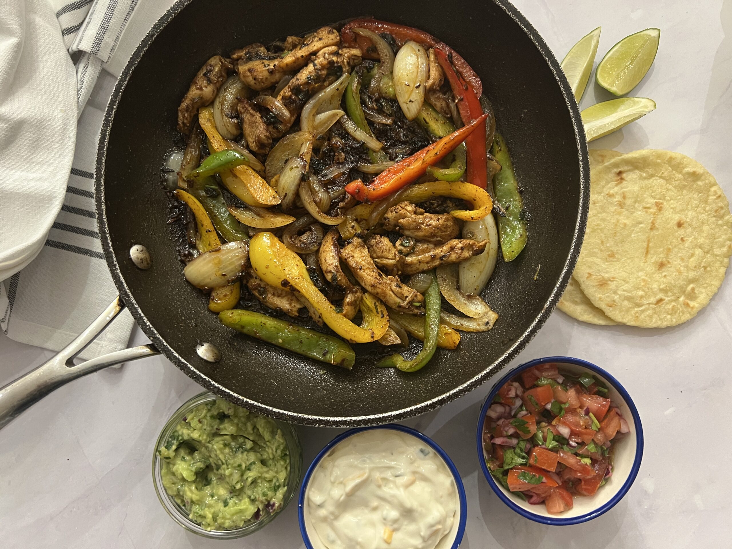 Chicken Fajita Recipe (with homemade marinade)