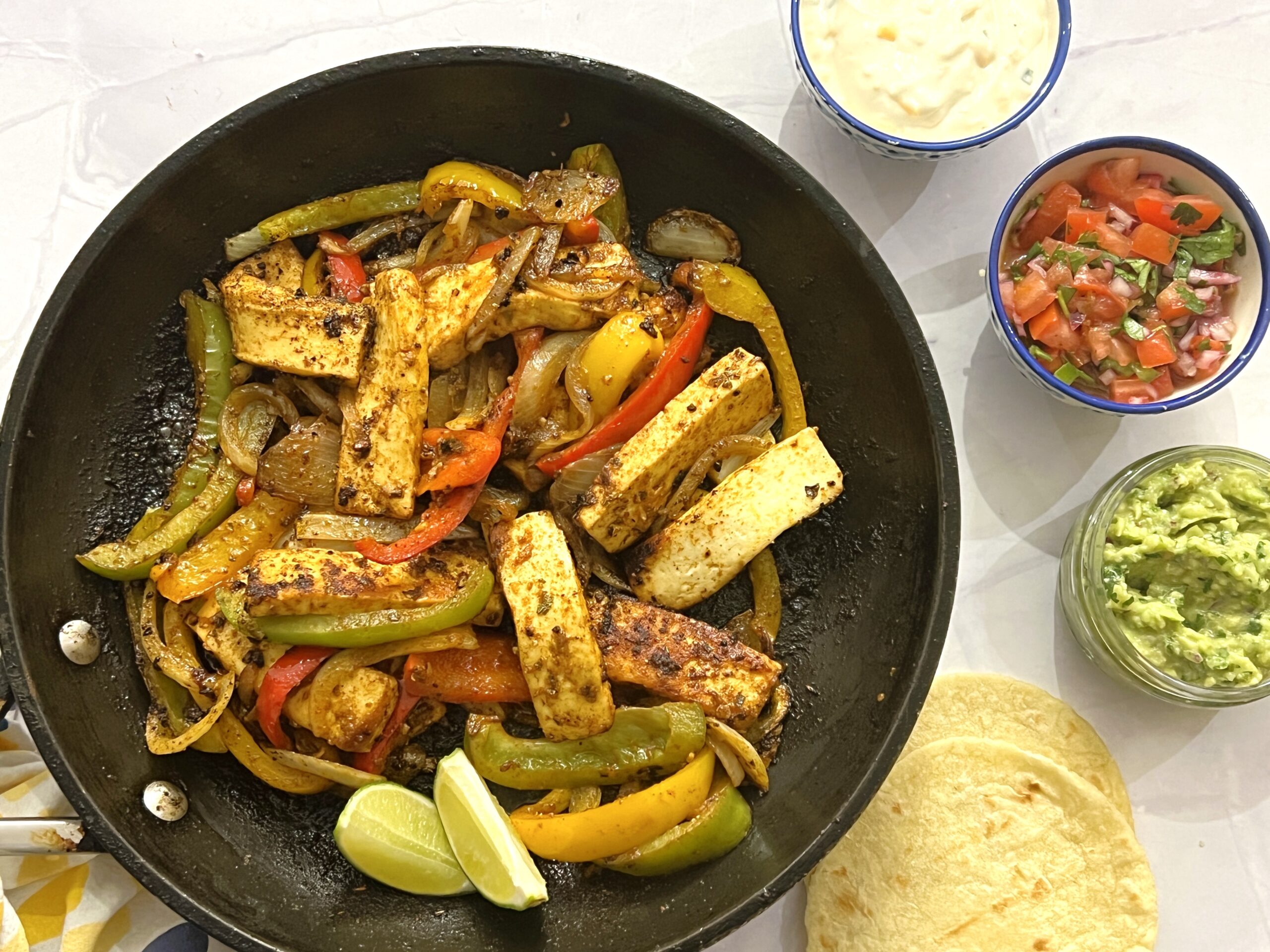 Paneer Fajita Recipe