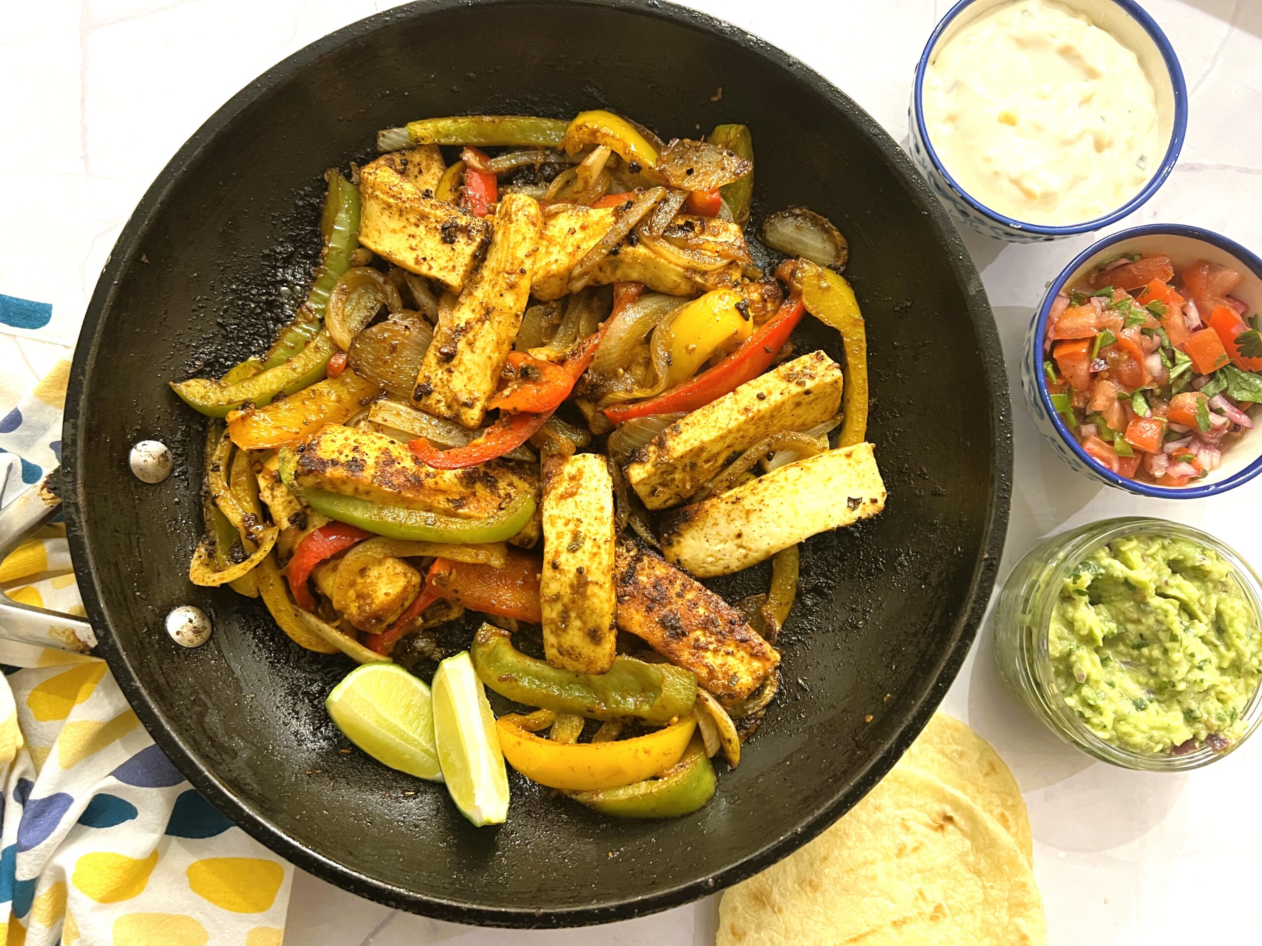 Paneer Fajita Recipe