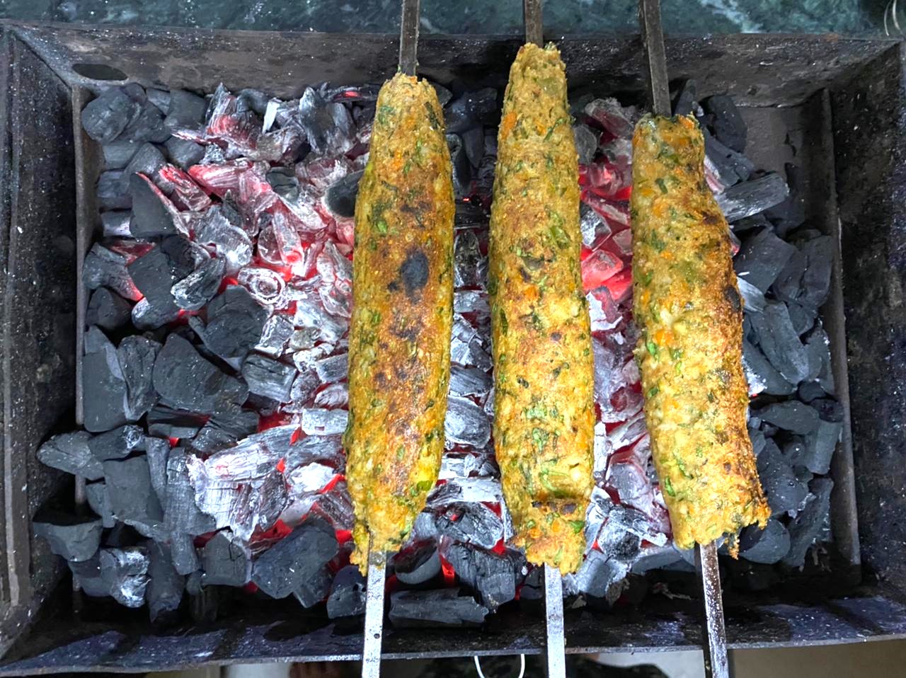 Vegetarian Seekh Kebab Recipe