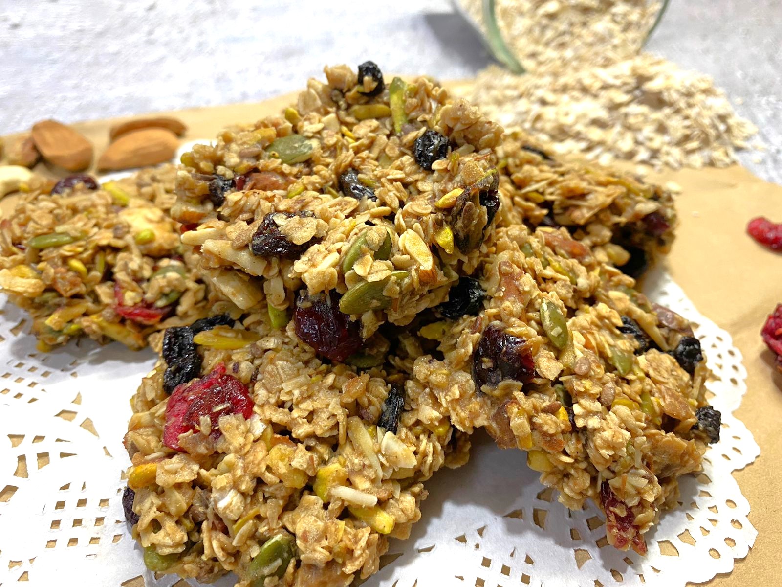 Homemade Oats Protein Bar Recipe