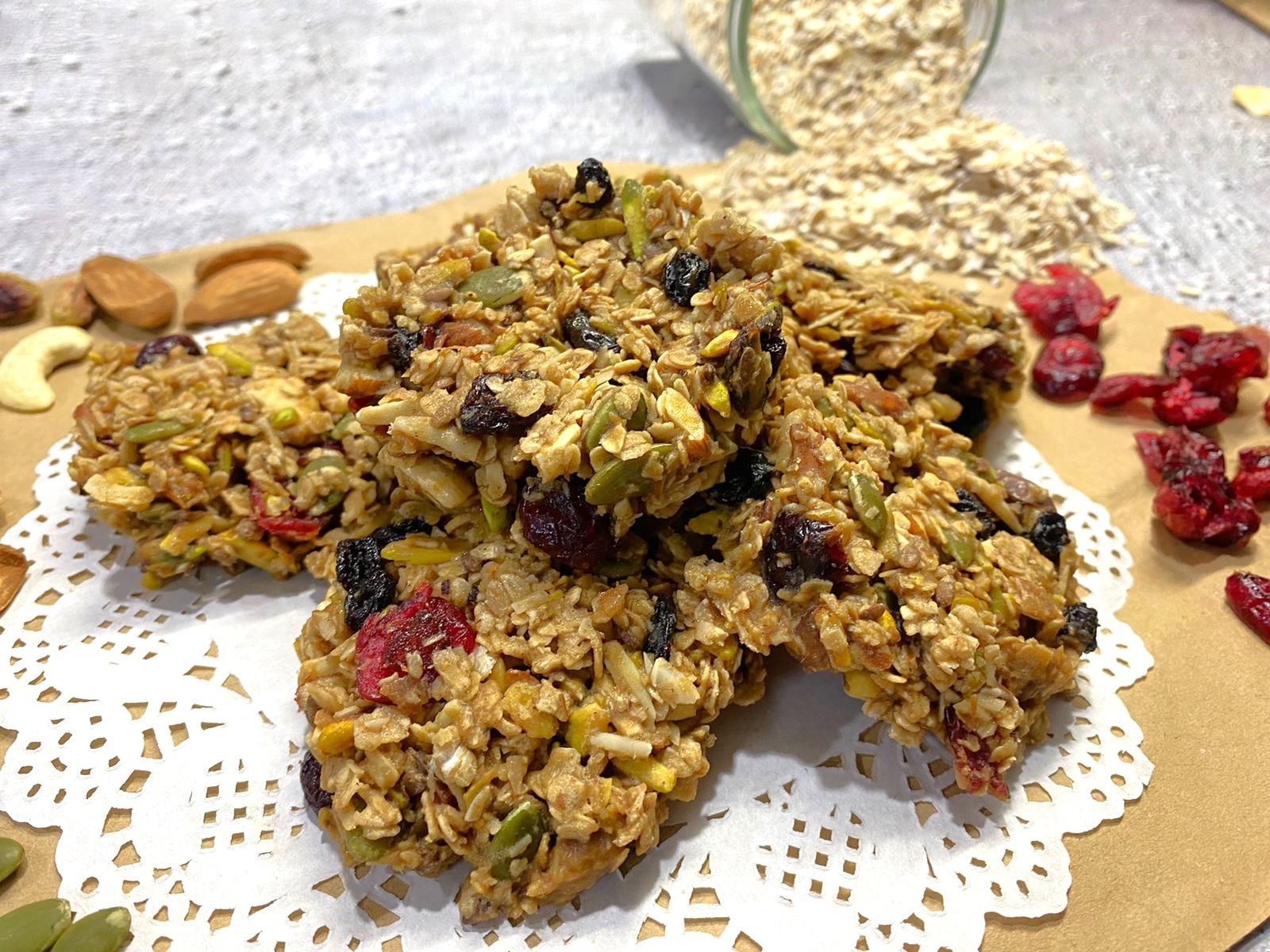 Homemade Oats Protein Bar Foodie Trail