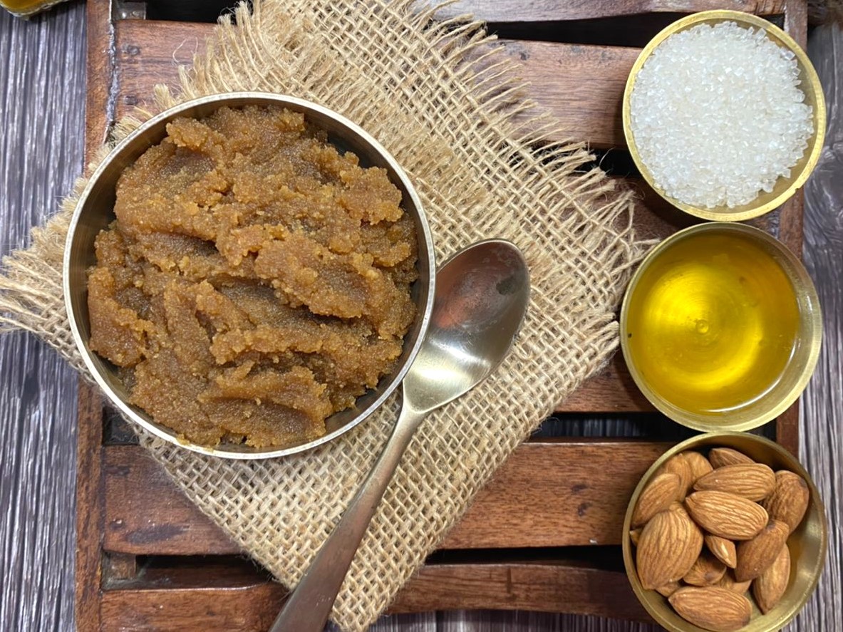 Badam Halwa Recipe