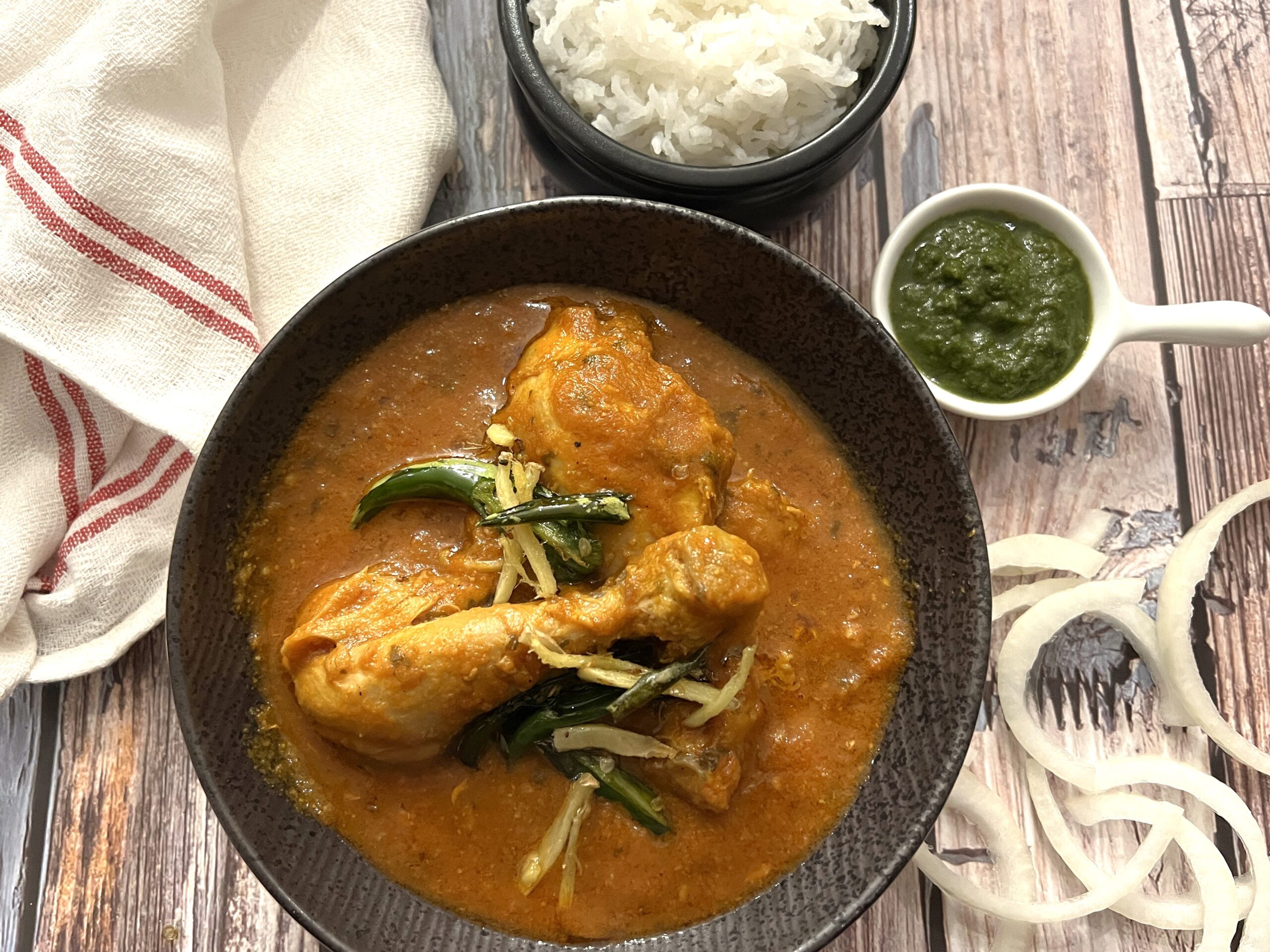 Dhaba Style Chicken Recipe