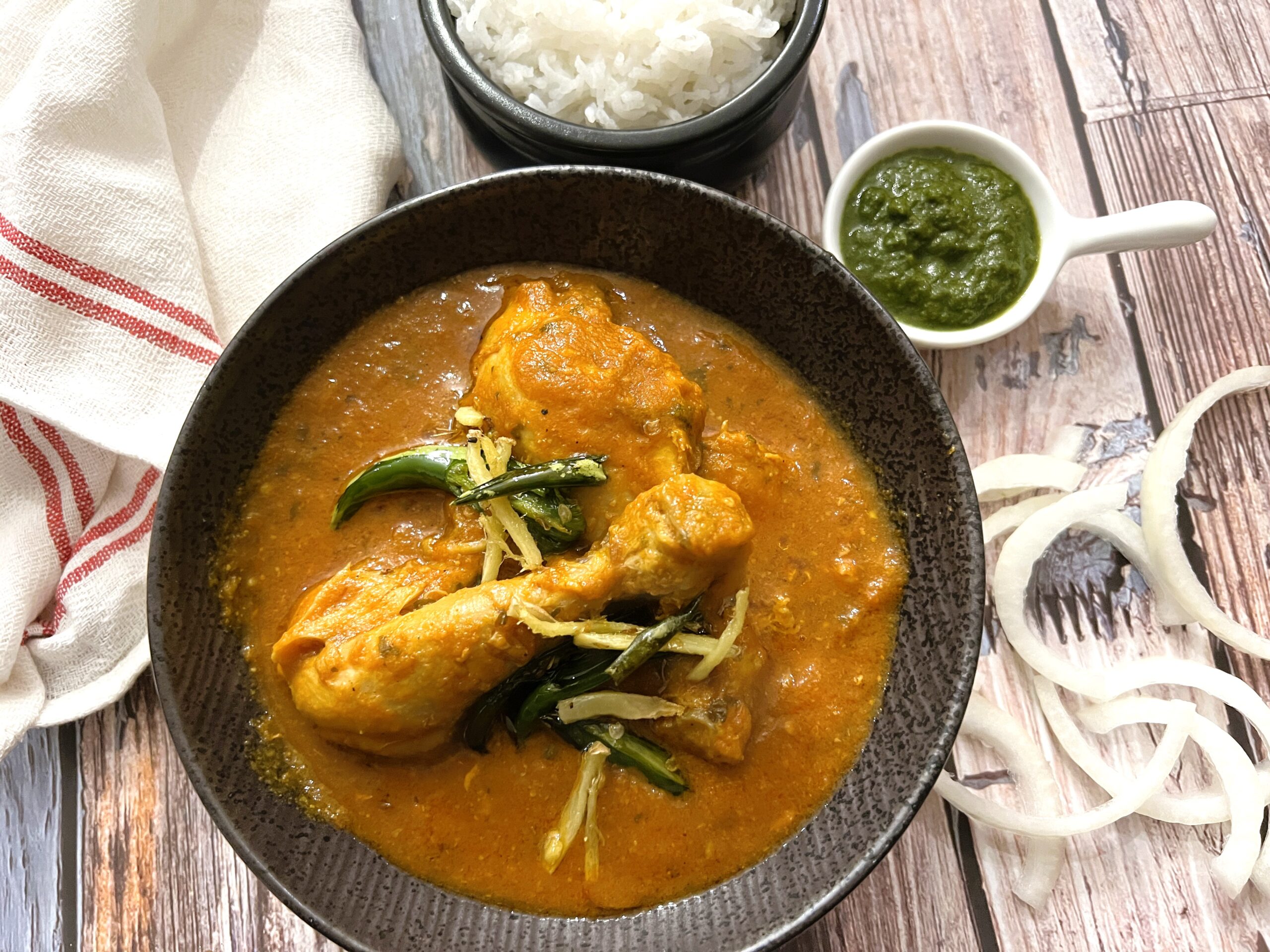 Dhaba Style Chicken Recipe