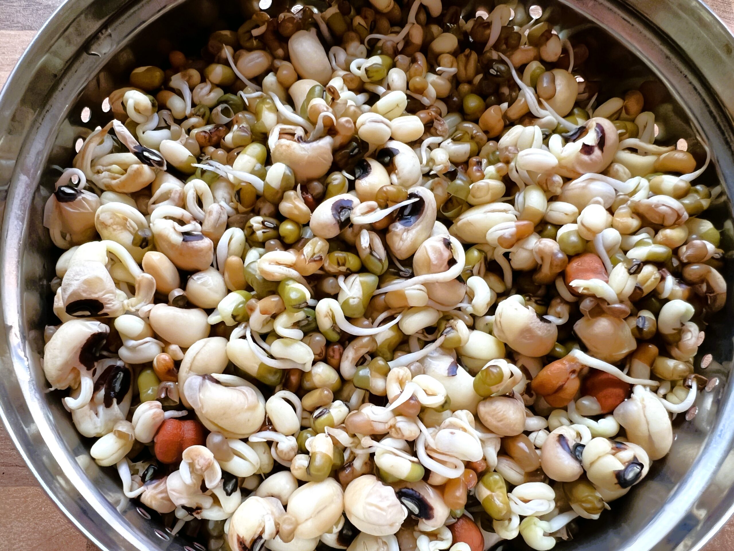 Sprouted Beans and Lentils Chilla Recipe