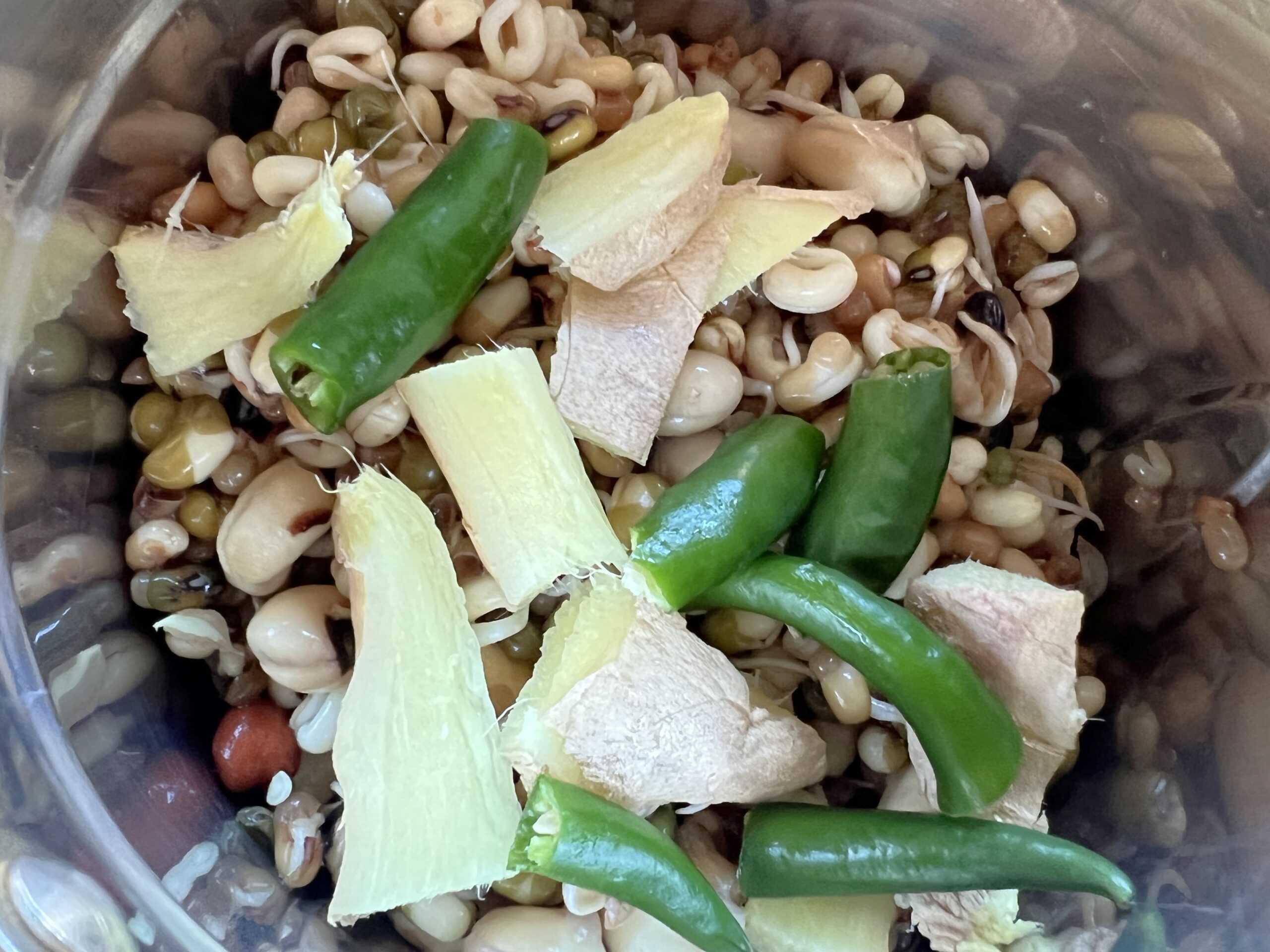 Sprouted Beans and Lentils Chilla Recipe