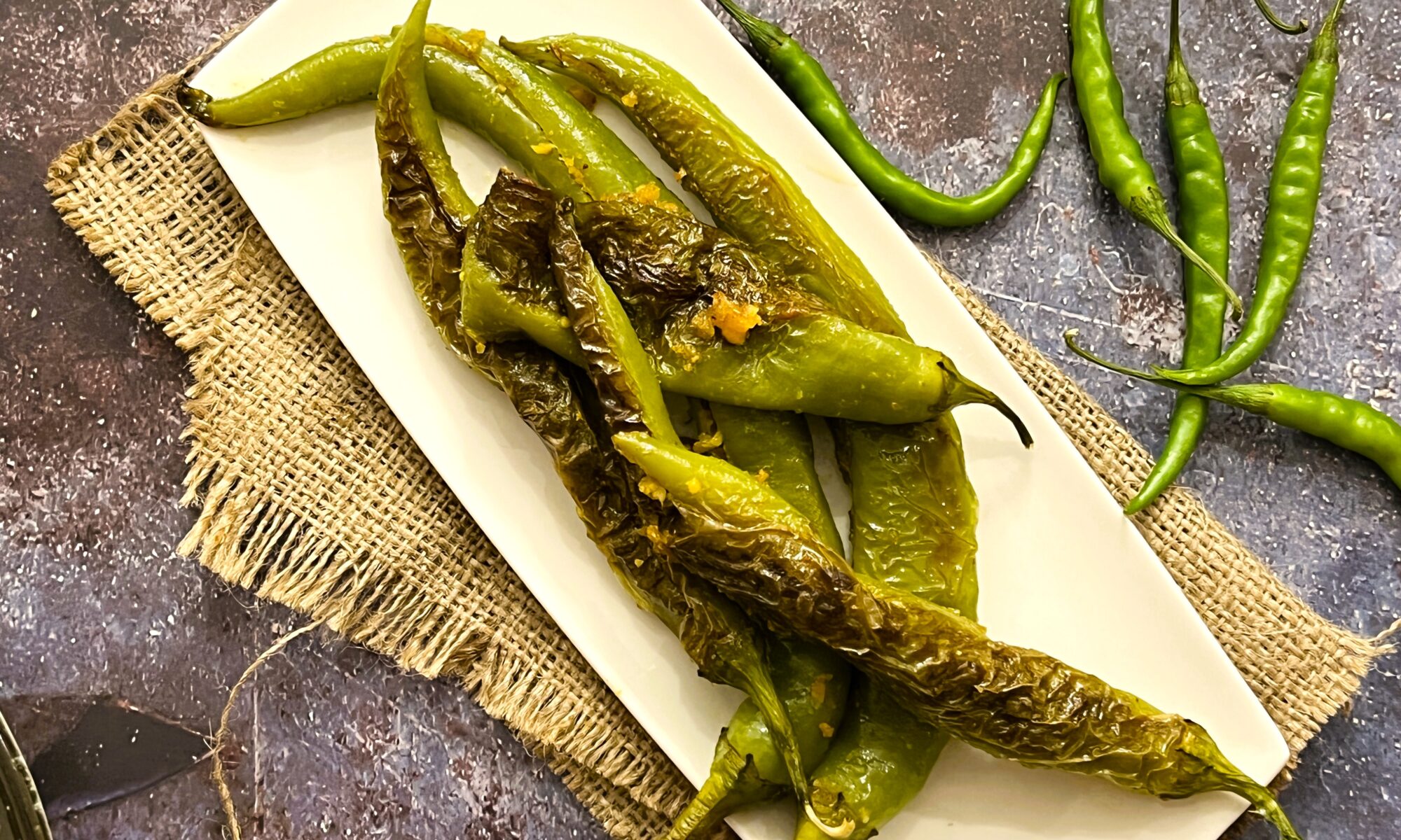 Rajasthani Besan Bhari Mirch Recipe (Bharwa Mirch)