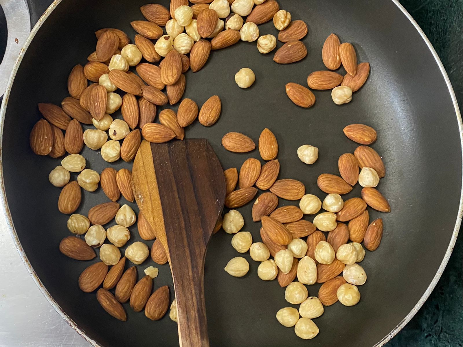 Dark Chocolate Almond and Hazelnut Clusters Recipe