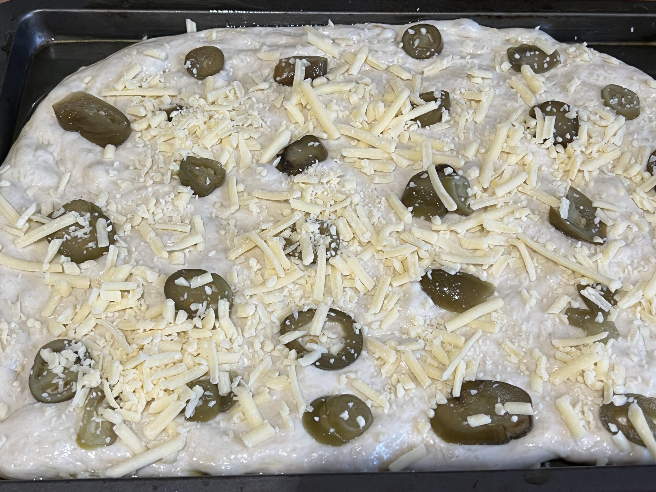 Cheddar Jalapeno Focaccia Recipe