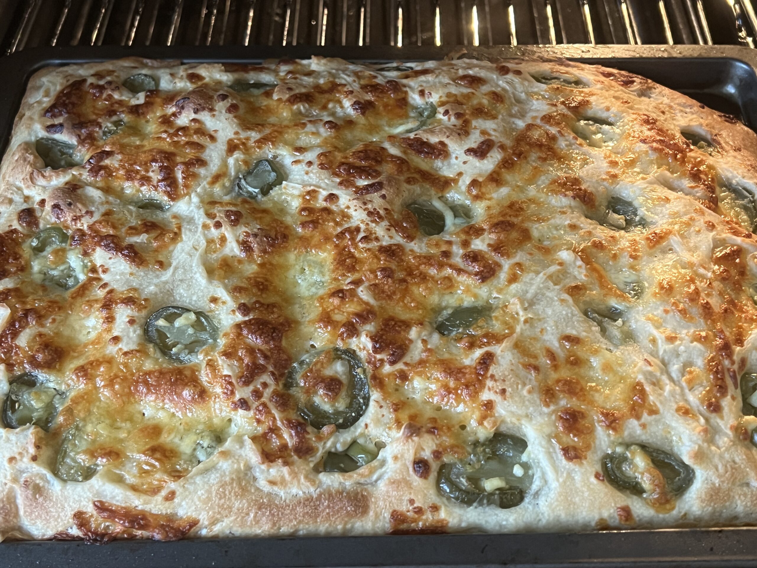 Cheddar Jalapeno Focaccia Recipe