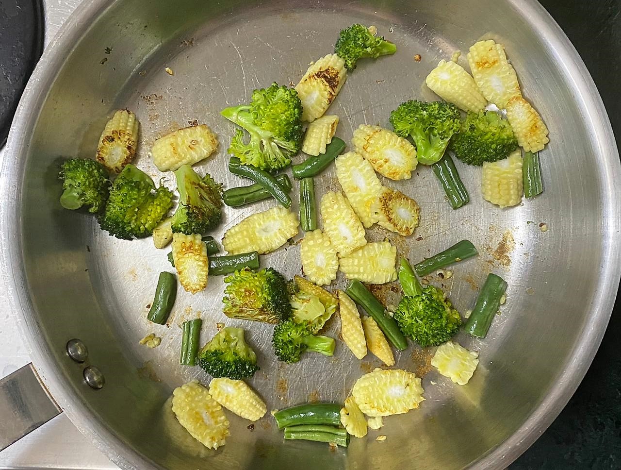 Sauteed Vegetables in Tandoori Sauce Recipe