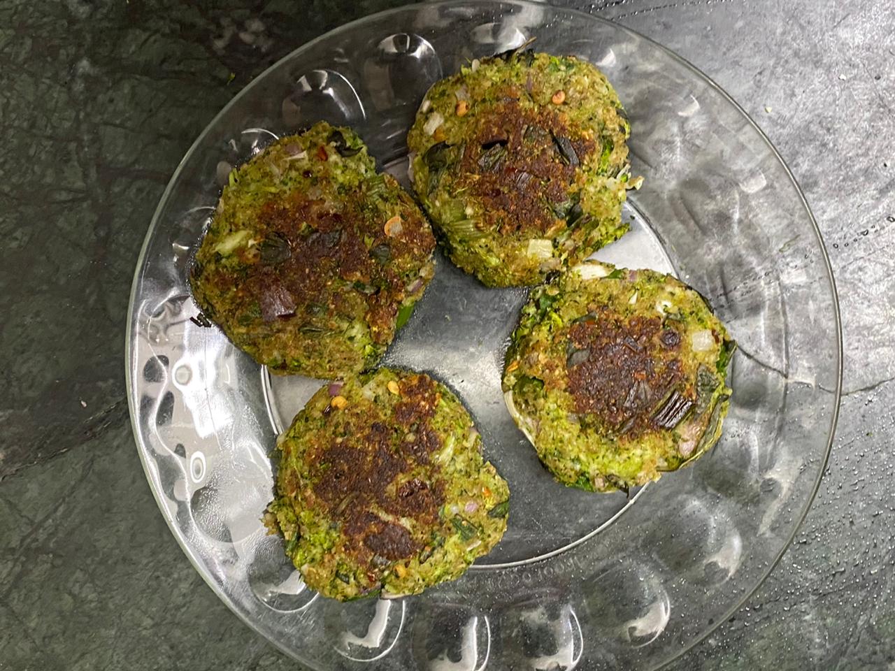 Broccoli Paneer Cutlet Recipe