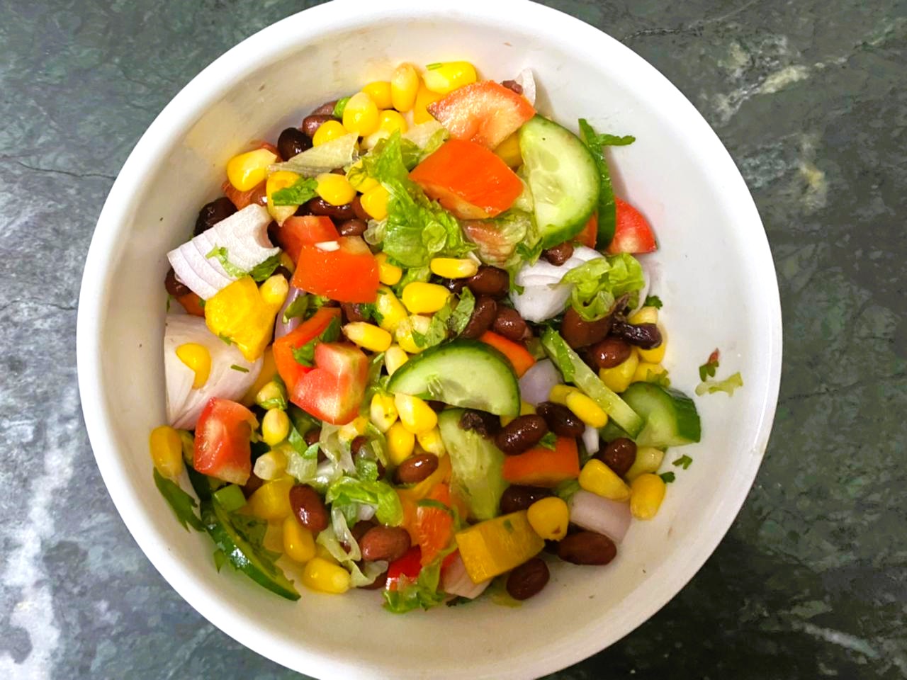 Kidney Beans and Corn Salad Recipe