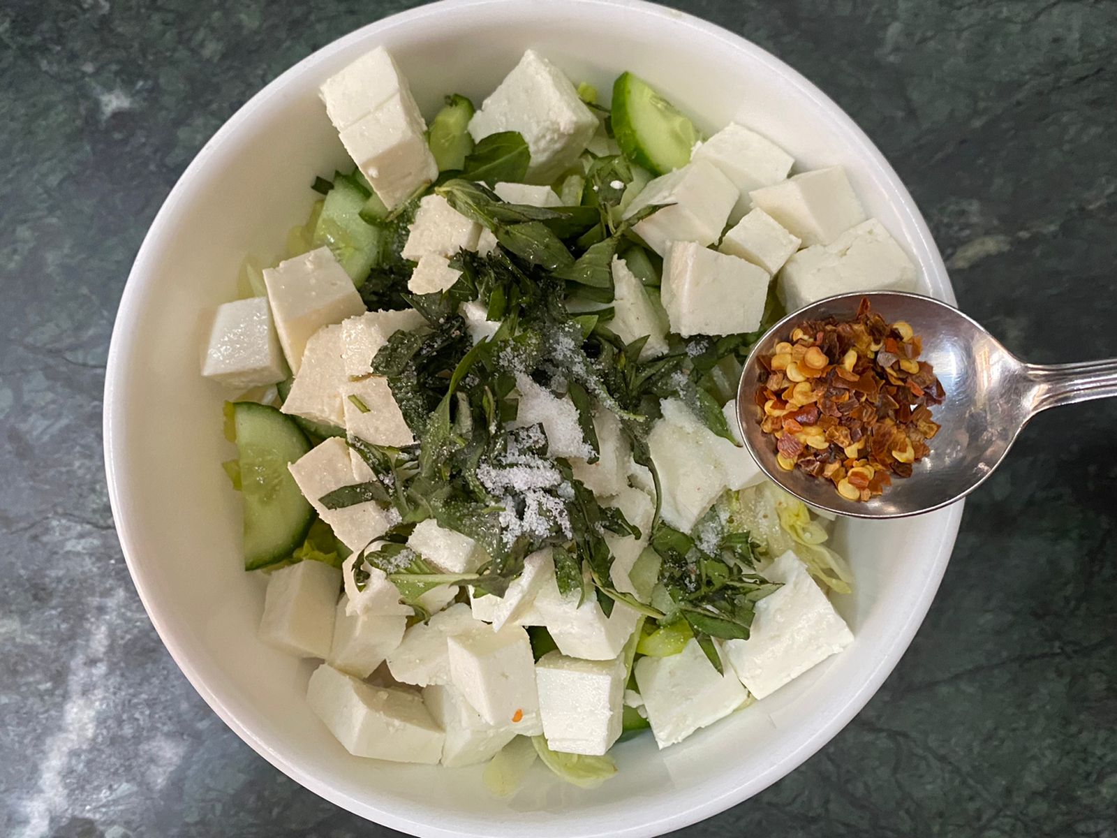 Paneer Salad Recipe